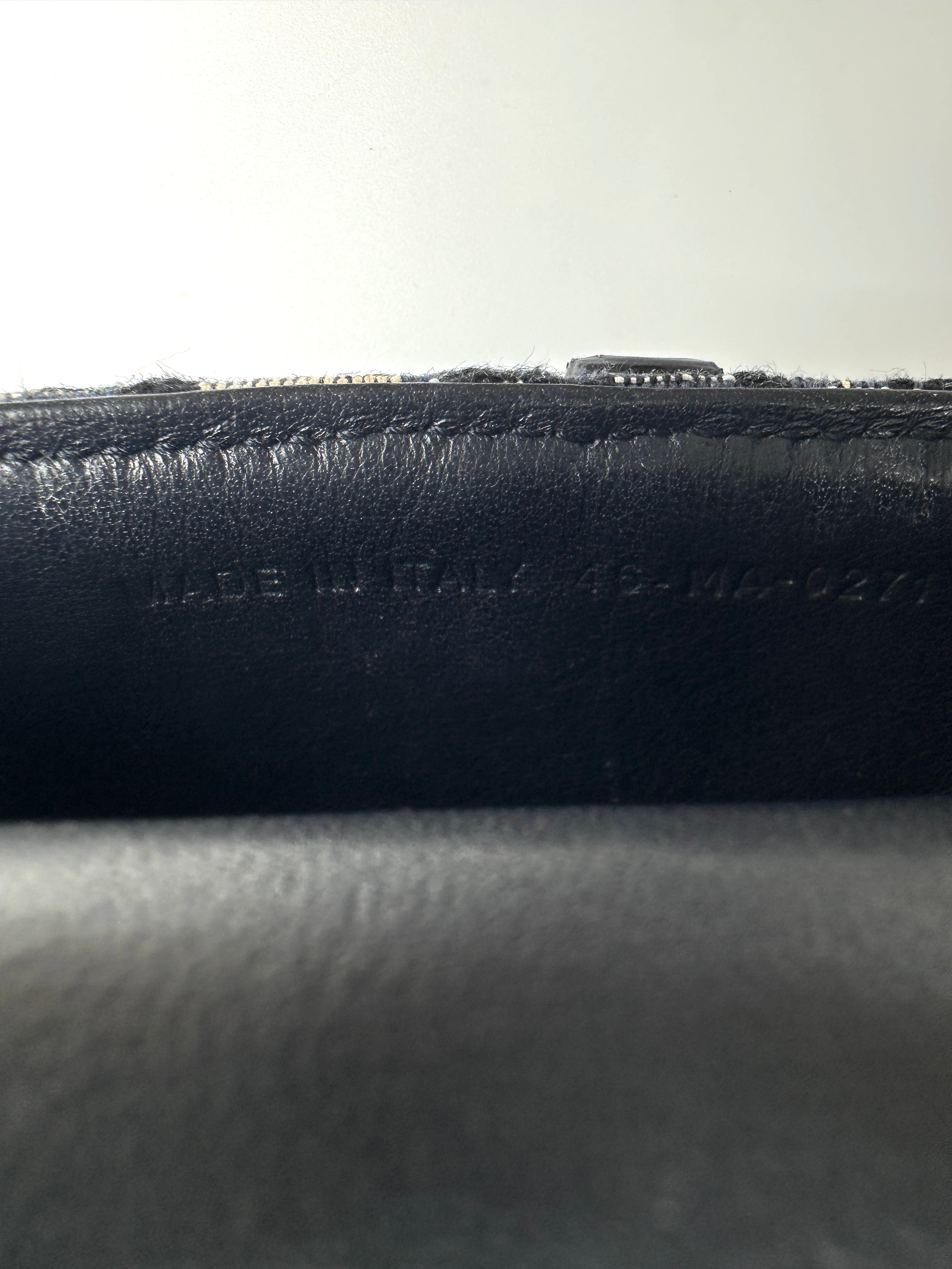 Christian Dior Oblique Chain Saddle Bag DR781
