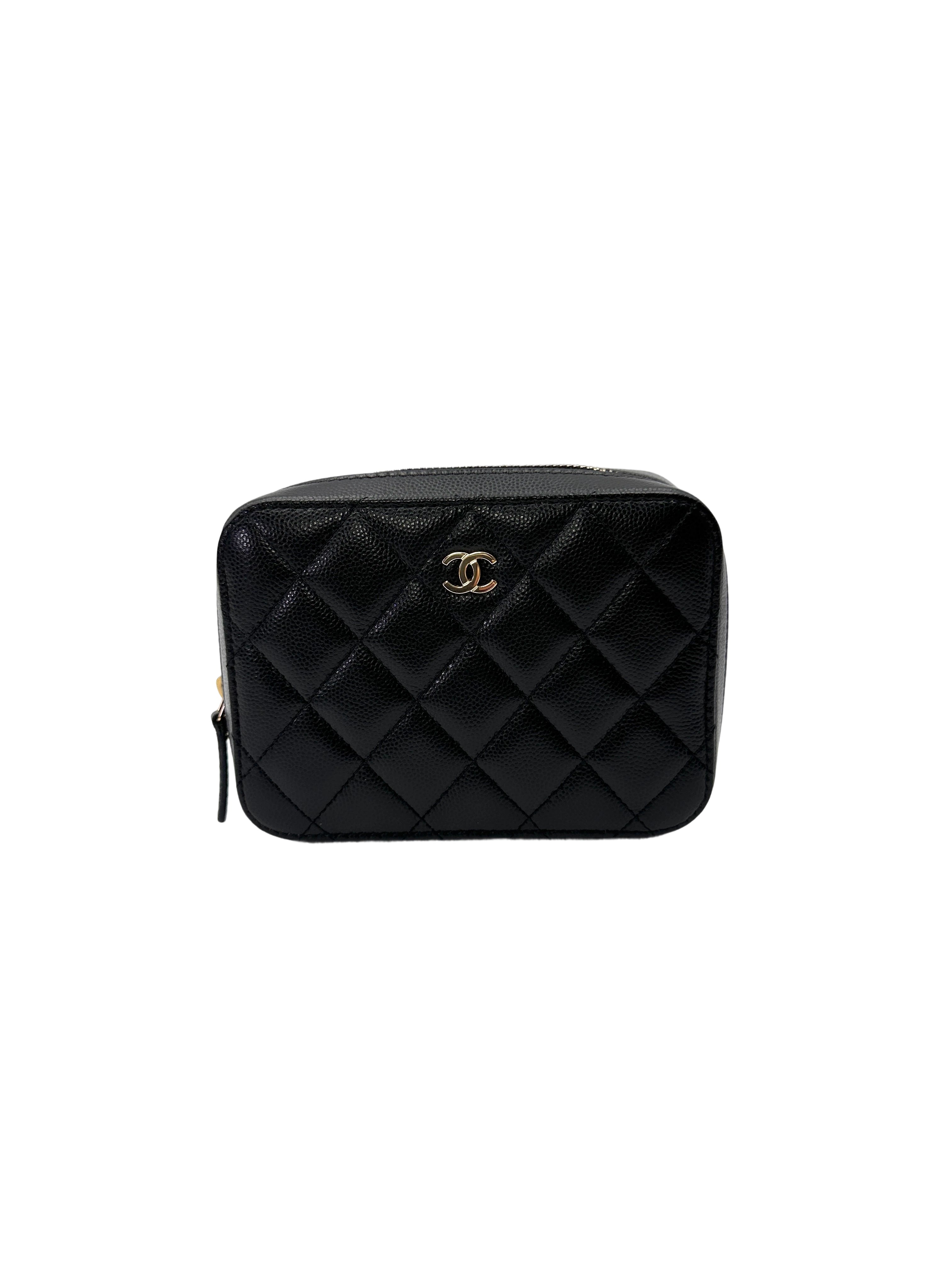Chanel Black Quilted Leather Camera Bag(UK***UG) CC2123