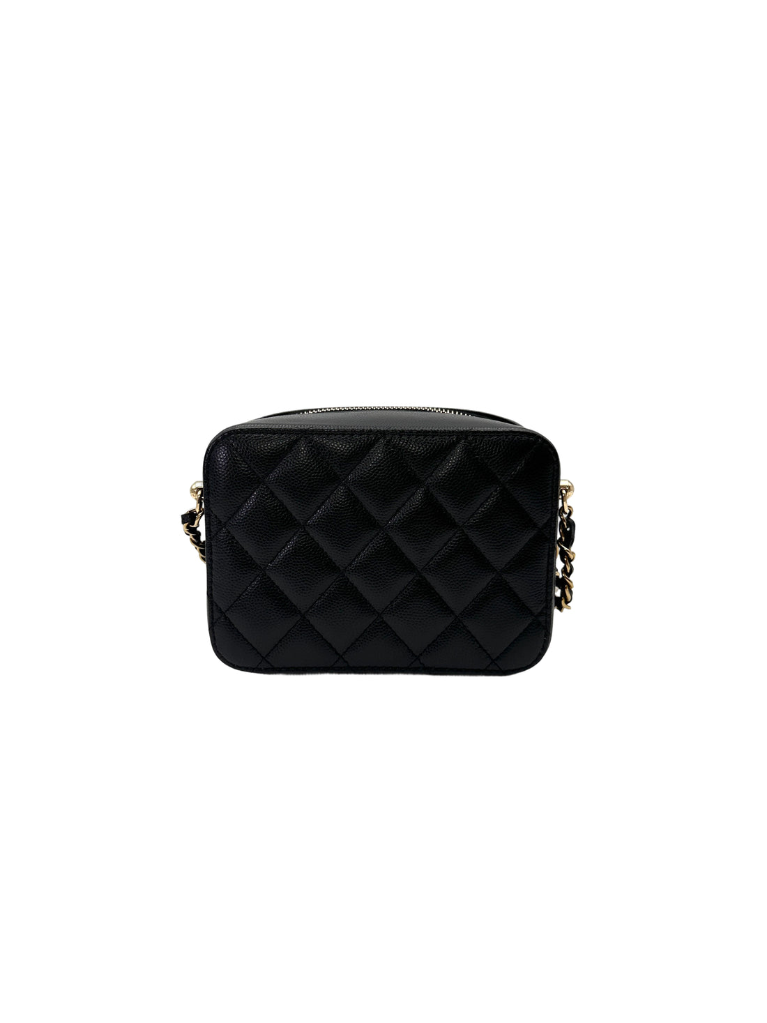 Chanel Black Quilted Leather Camera Bag(UK***UG) CC2123
