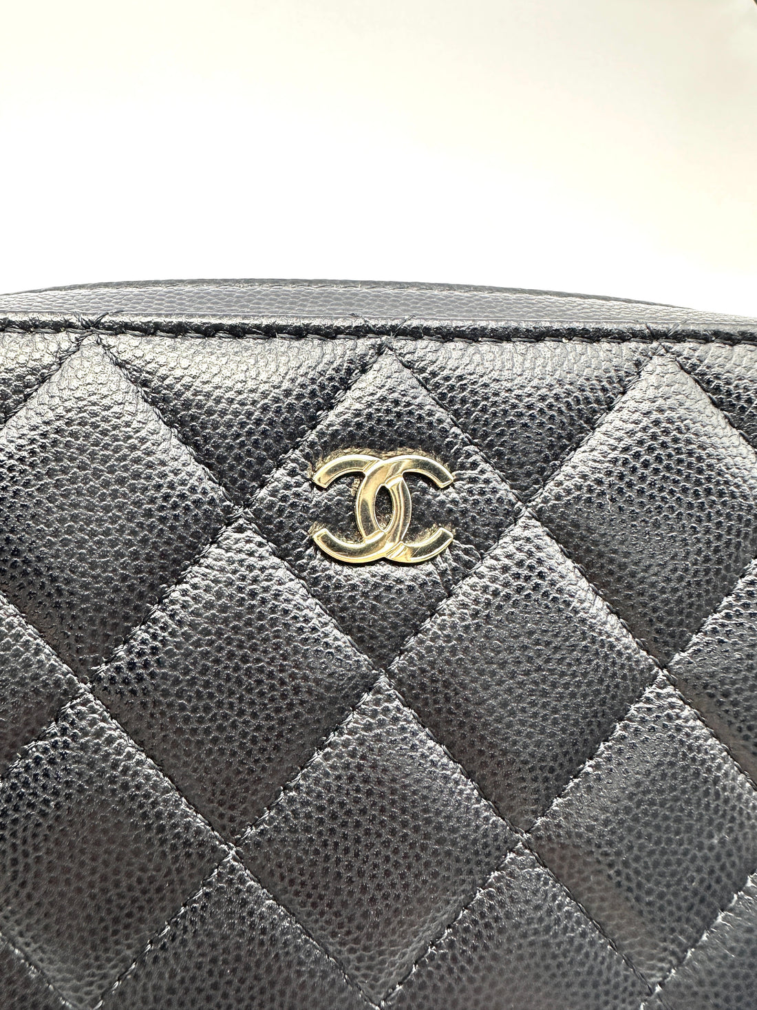 Chanel Black Quilted Leather Camera Bag(UK***UG) CC2123