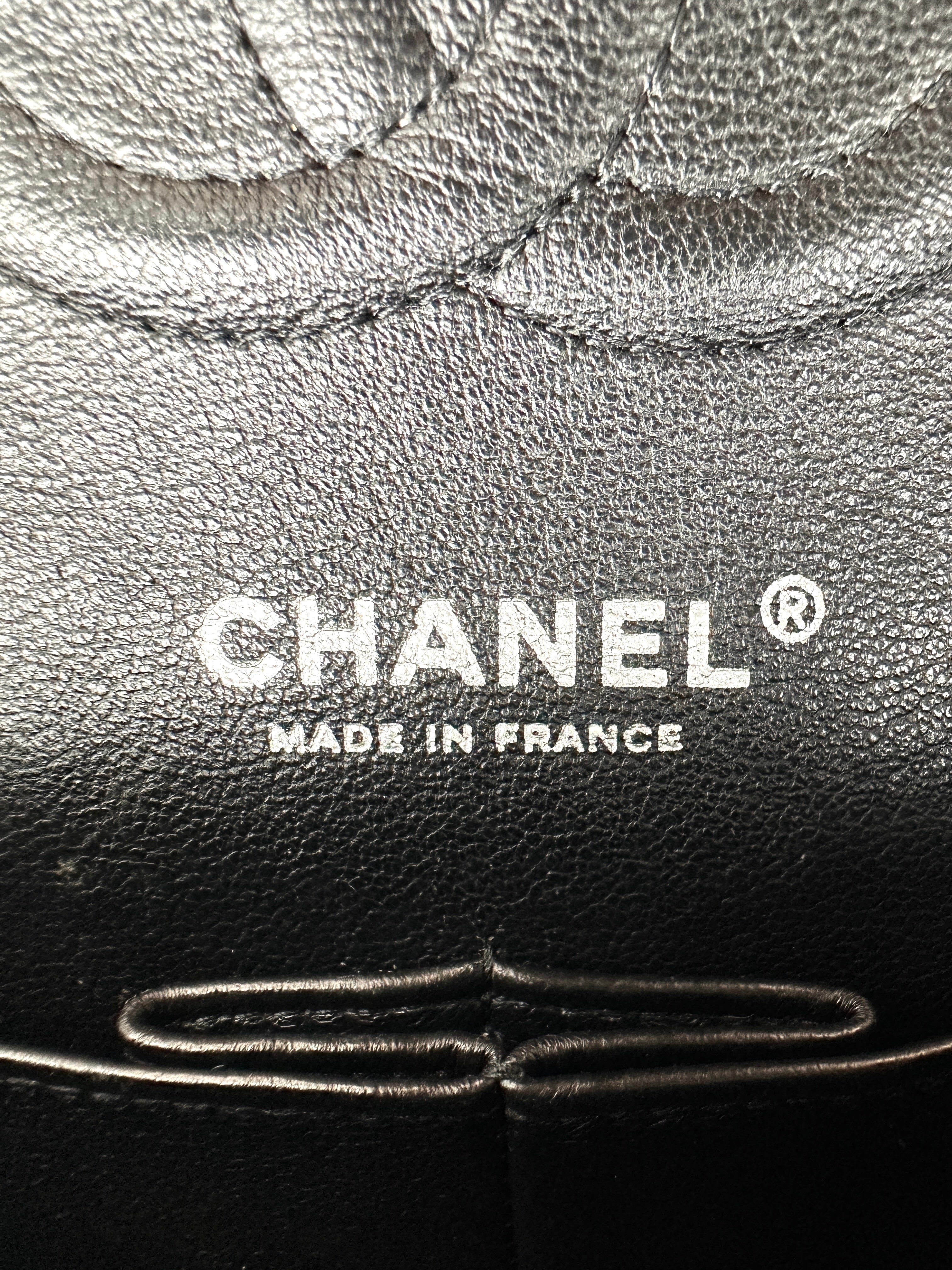 Chanel Classic Flap Black Quilted Patent Leather Medium Size Shoulder Bag(19***13) CC2122
