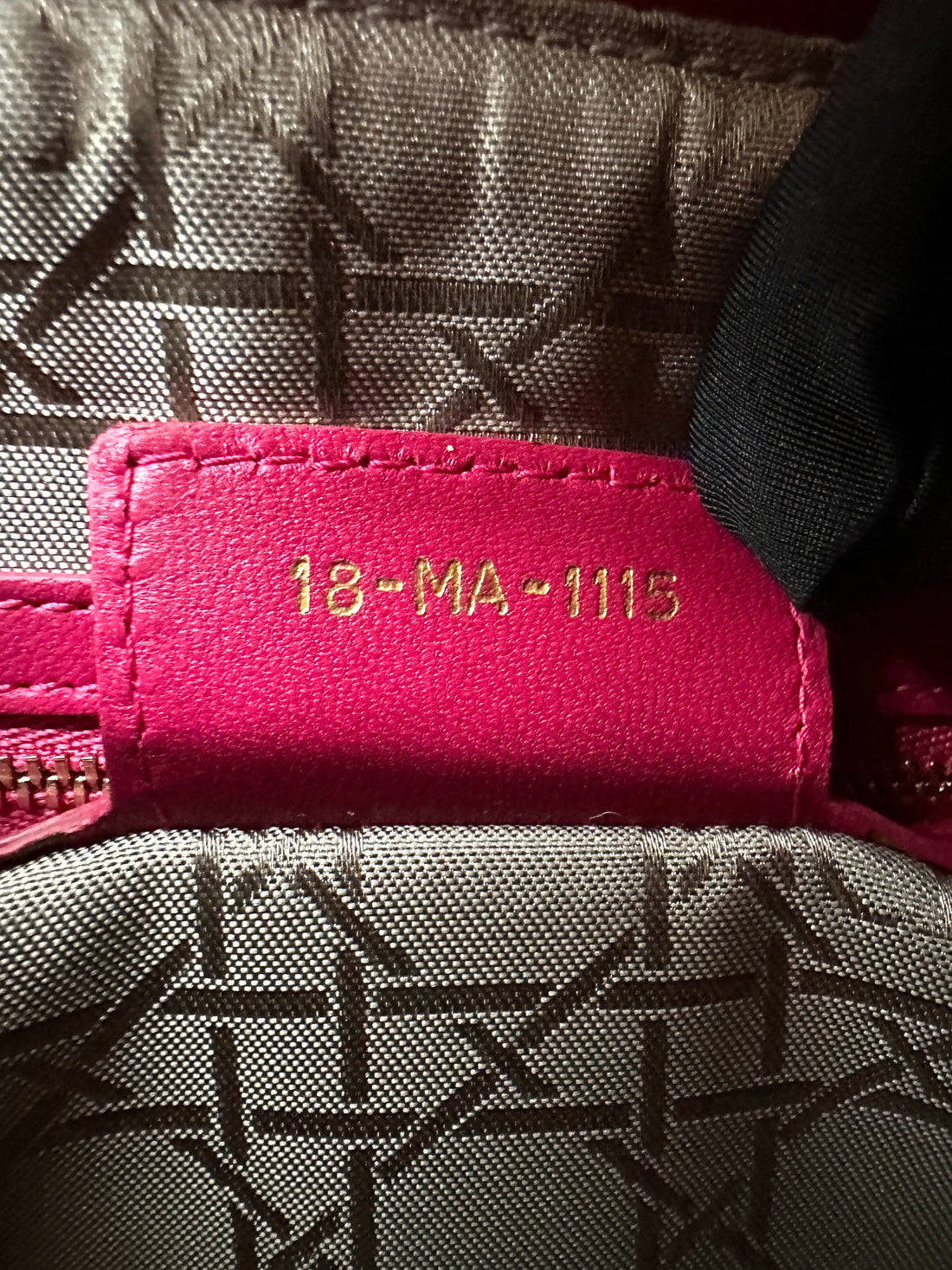 Christian Dior Lady Dior Pink Cannage Leather Handle Bag With Gold Charms DR782