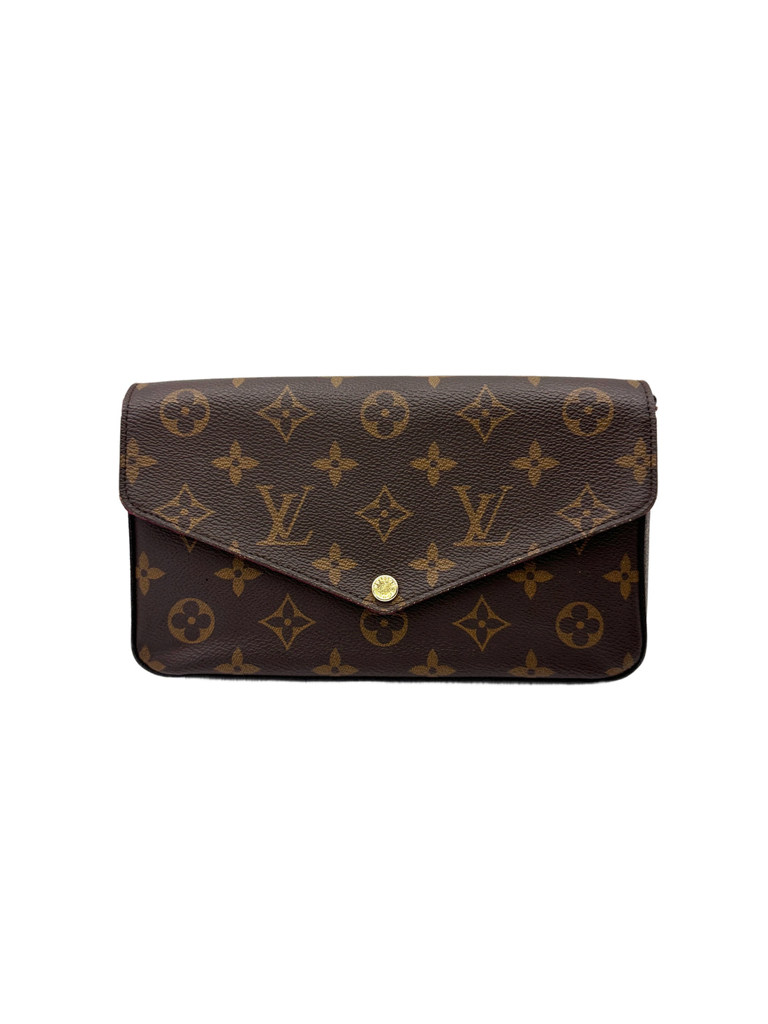 Louis Vuitton Brown Monogram Canvas Pochette Felicie LV2978
