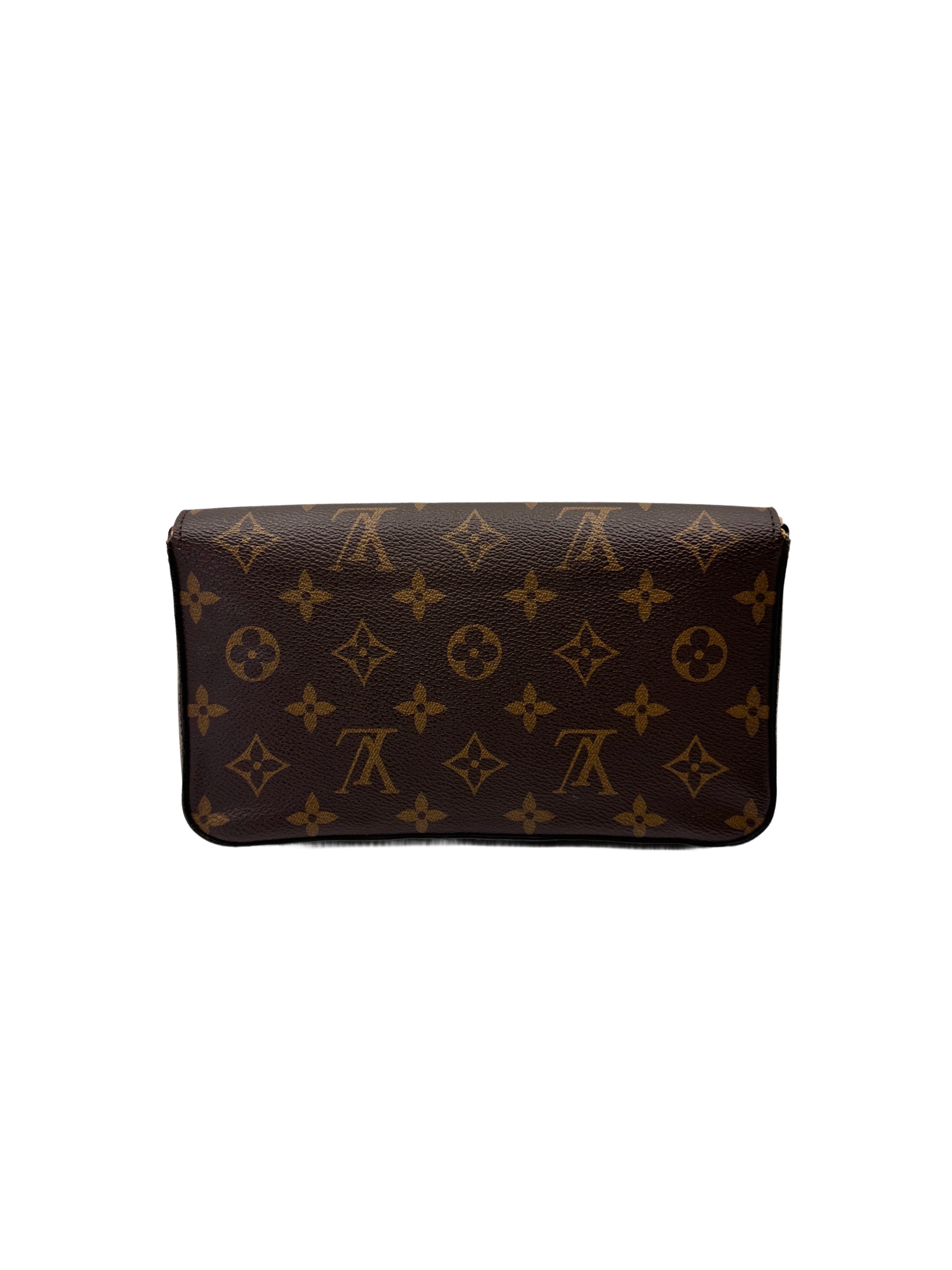 Louis Vuitton Brown Monogram Canvas Pochette Felicie LV2978