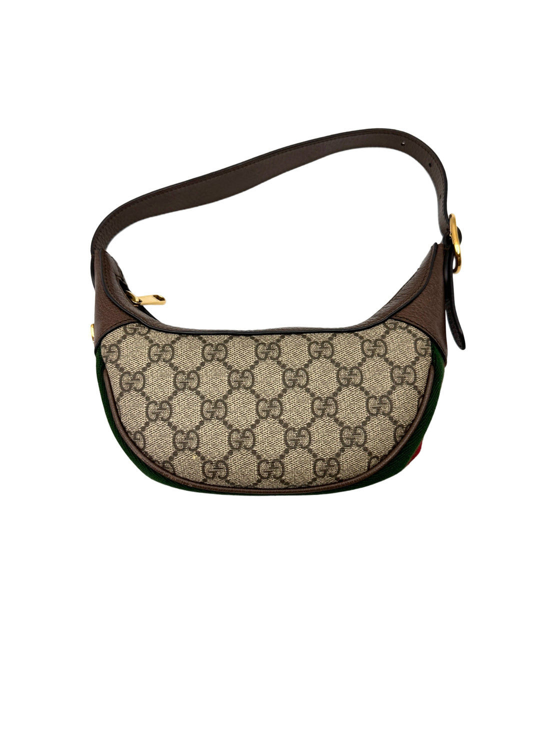 Gucci Ophidia GG Supreme Canvas Half-Moon Shoulder Bag GG1293