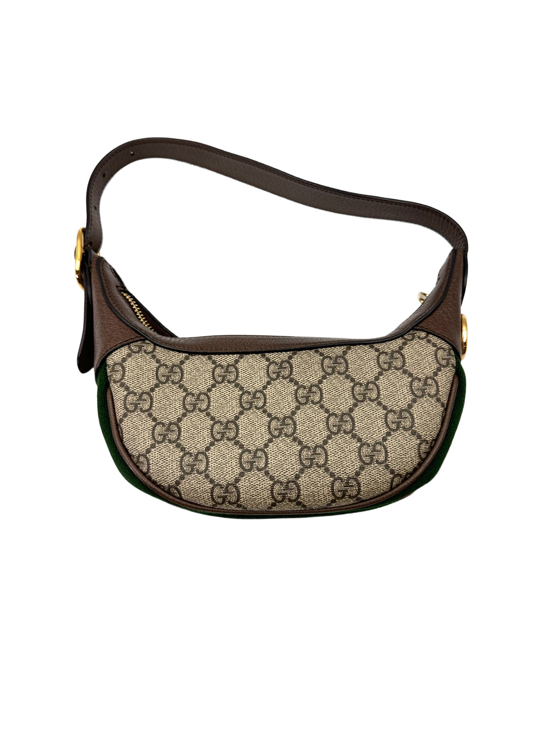 Gucci Ophidia GG Supreme Canvas Half-Moon Shoulder Bag GG1293