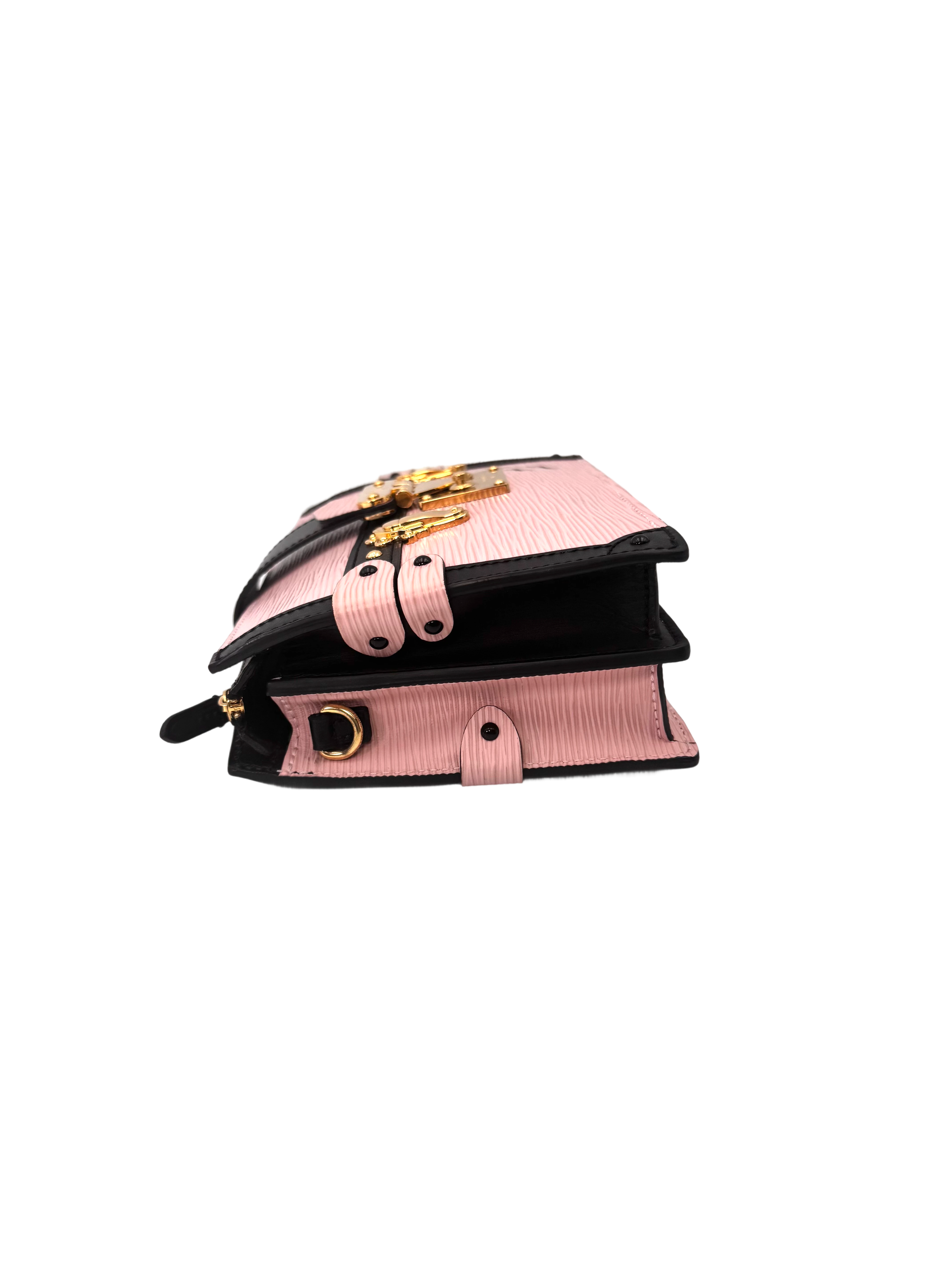 Louis Vuitton Trunk Clutch Pink Epi Leather Bag LV2983