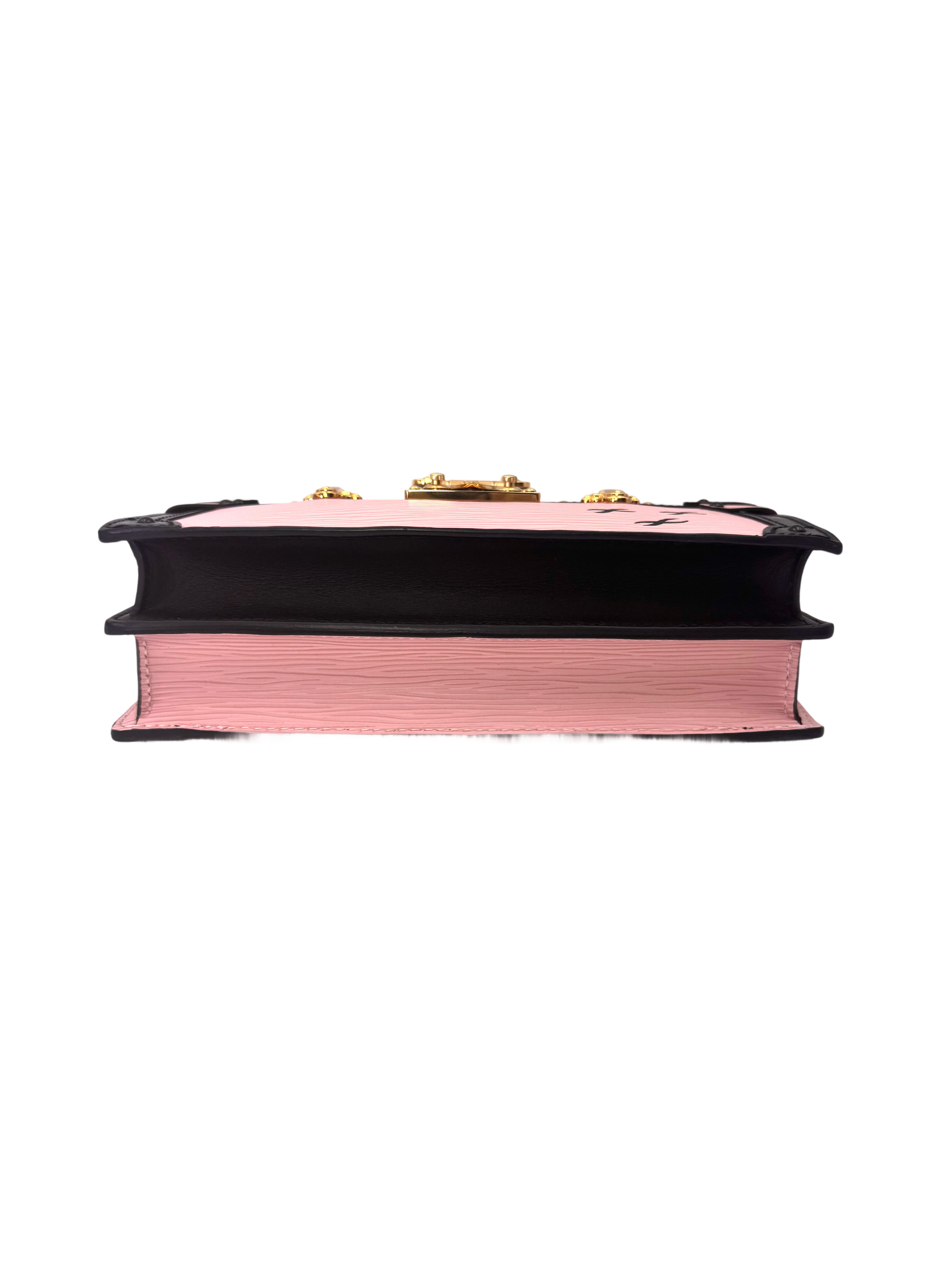 Louis Vuitton Trunk Clutch Pink Epi Leather Bag LV2983