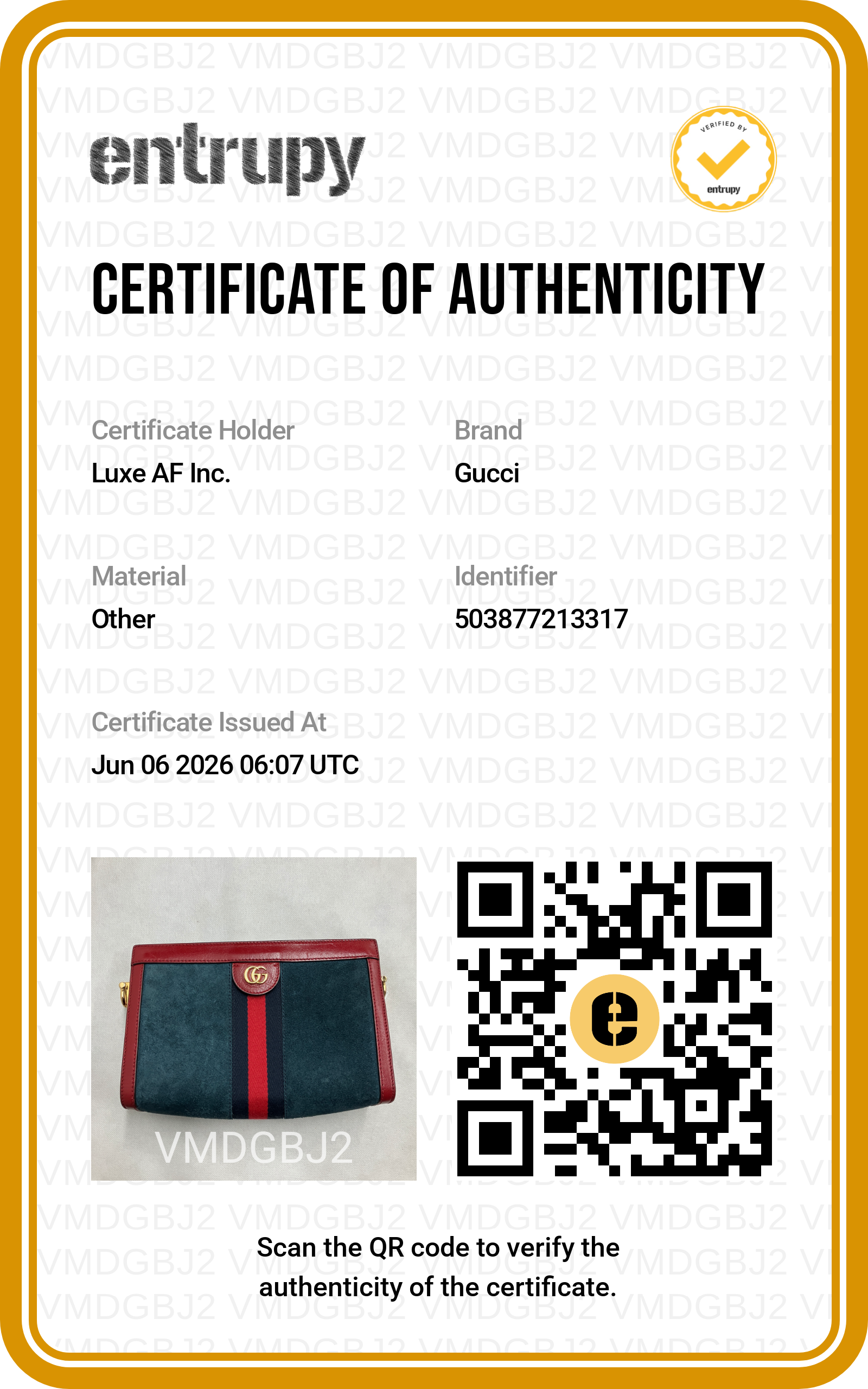 Gucci Ophidia Navy Suede & Red Leather Web Shoulder Bag GG1268