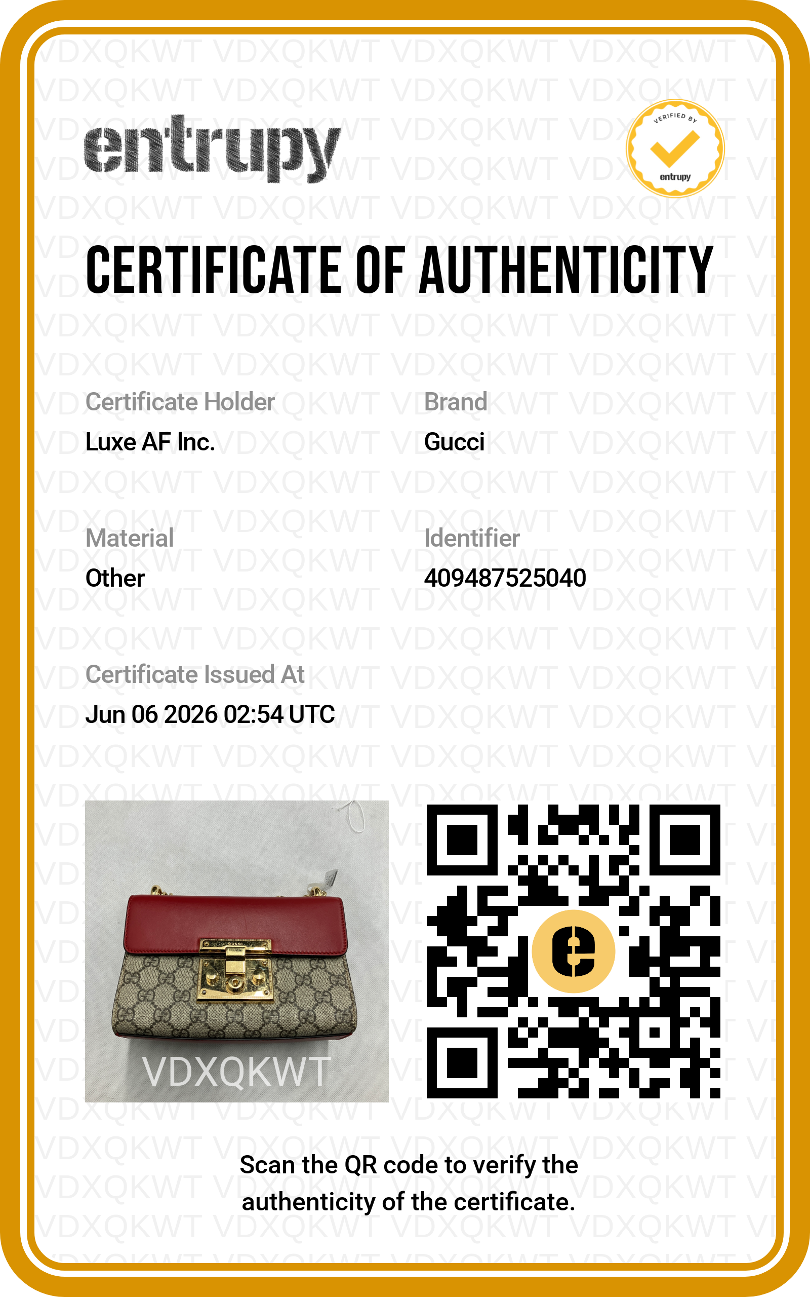 Gucci Padlock GG Canvas & Red Leather Small Size Shoulder Bag GG1258