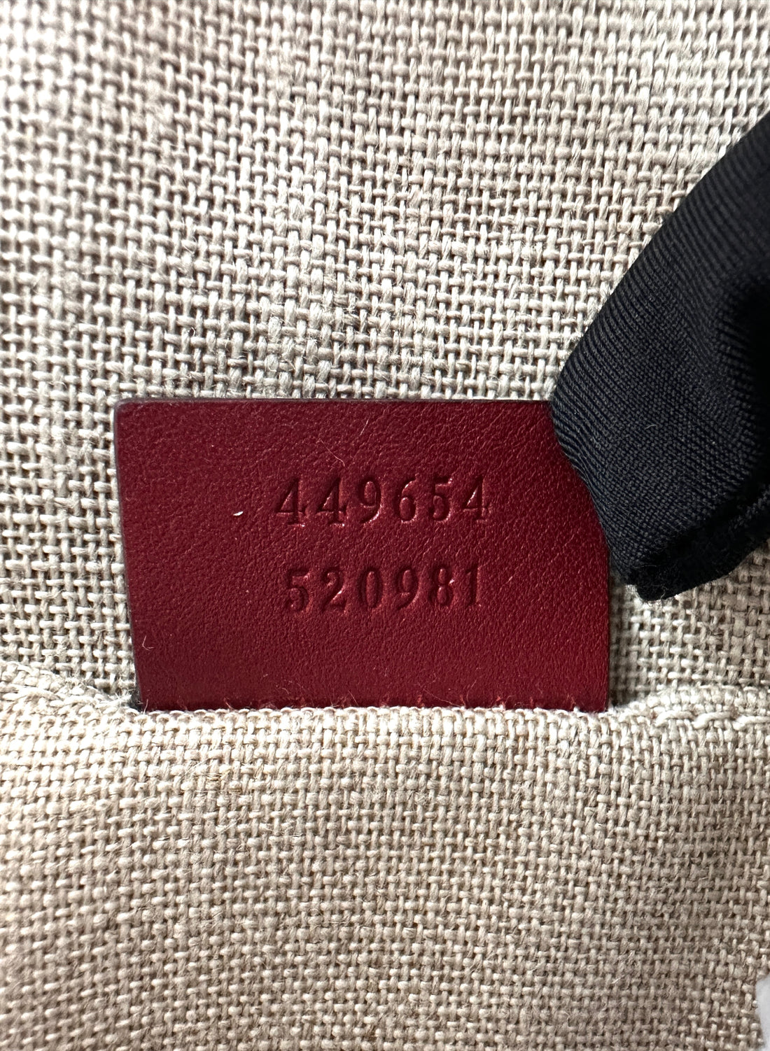 Gucci Micro Guccissima Red Leather Handle Bag GG1299