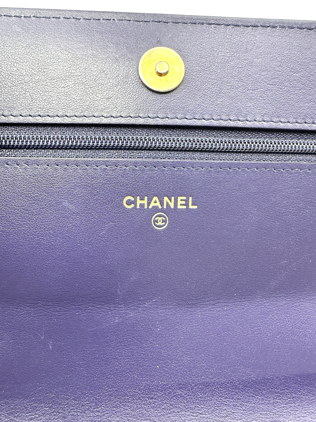 Chanel 19Bag Blue Denim Leather Wallet On Chain(29***95) CC2130