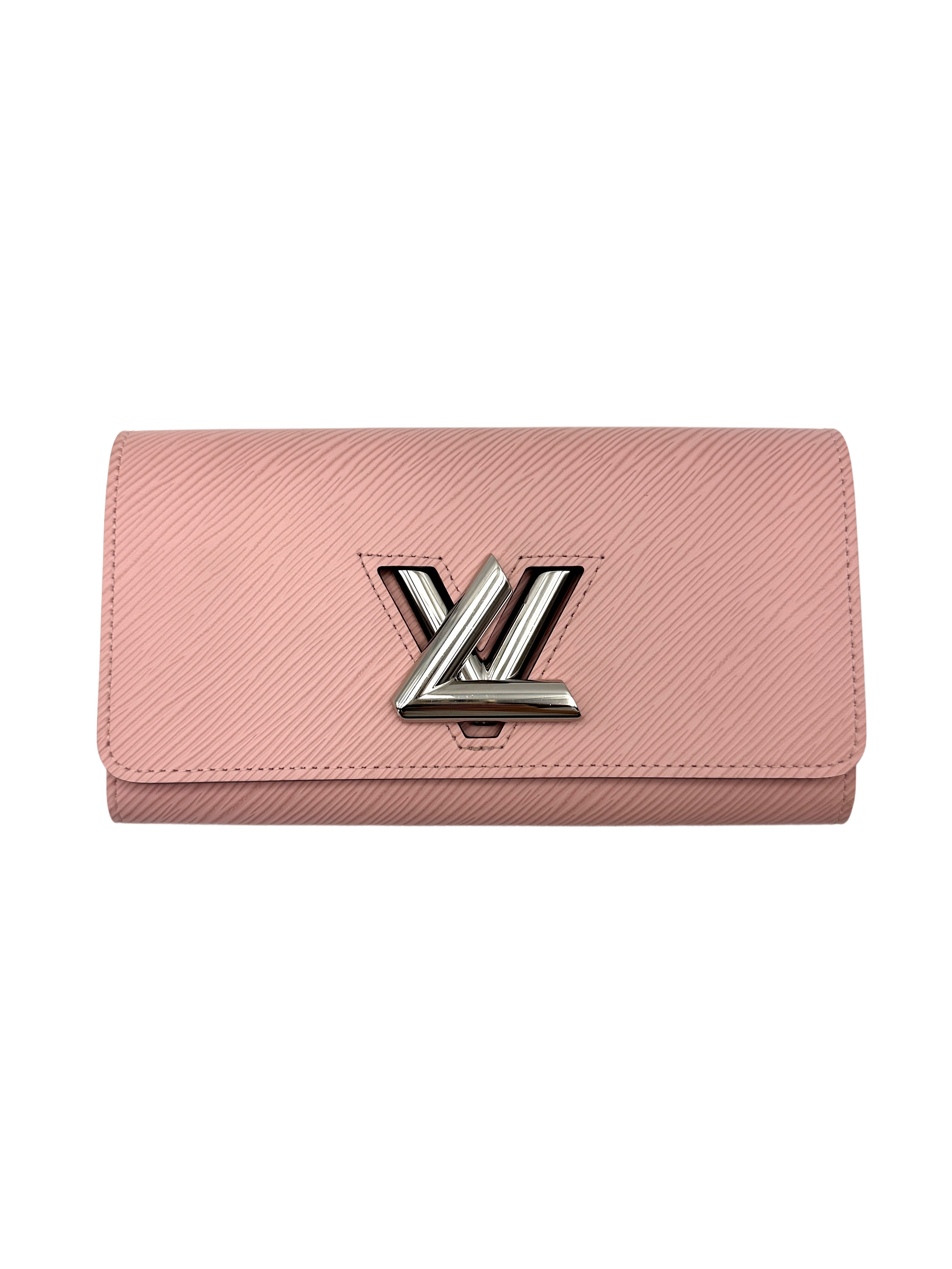Louis Vuitton Twist Pink Epi Leather Long Wallet LV2987