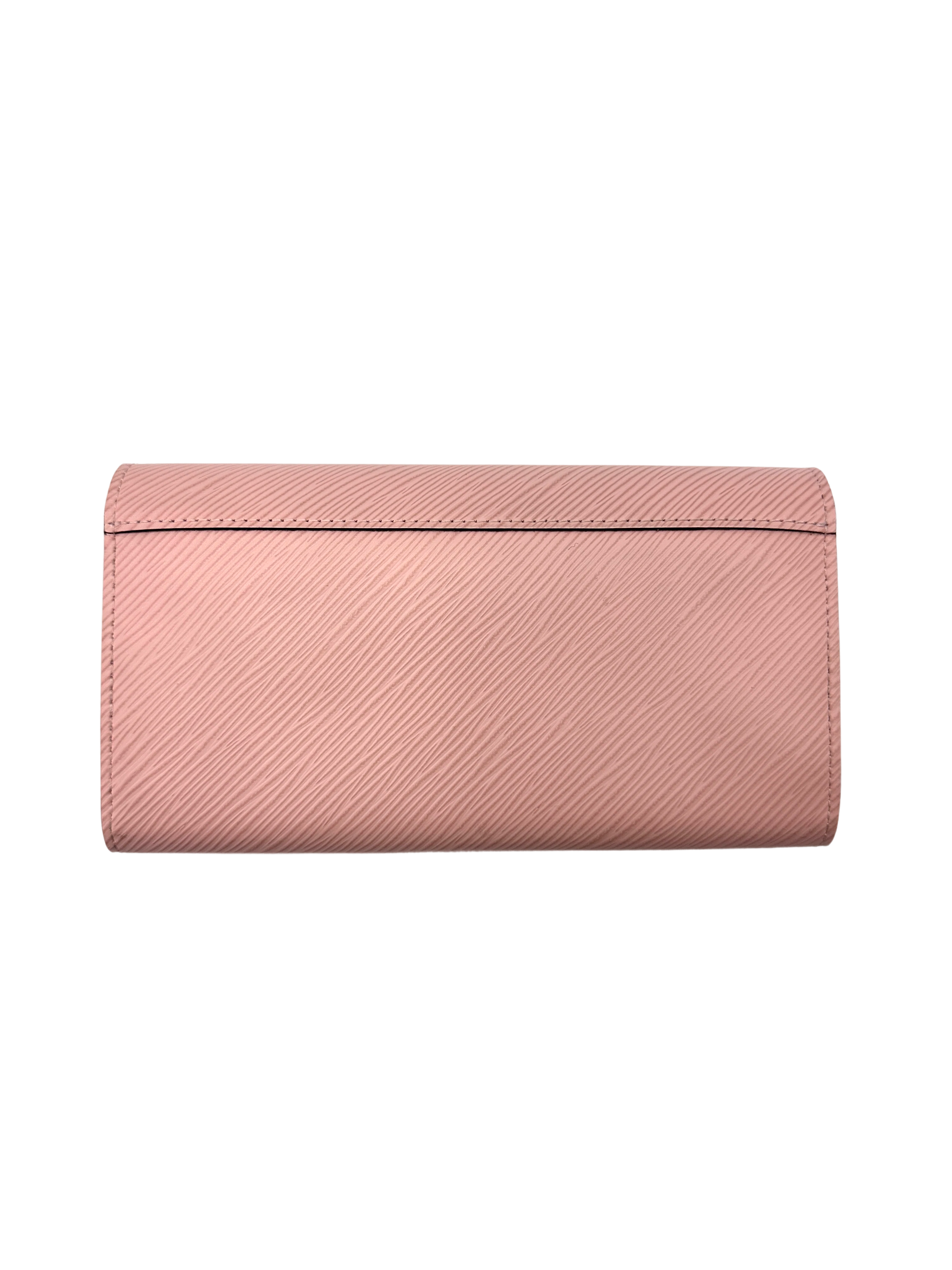 Louis Vuitton Twist Pink Epi Leather Long Wallet LV2987