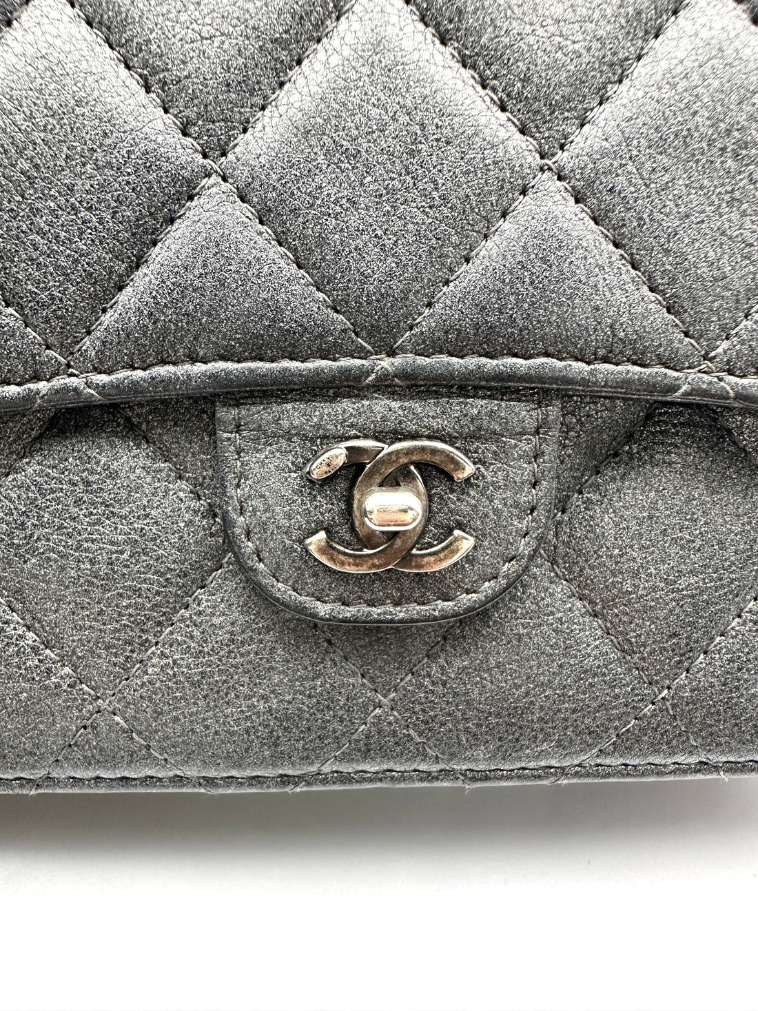 Chanel Classic Flap Black Quilted Leather Shoulder Bag With Silver Buckle(21***65) CC2133