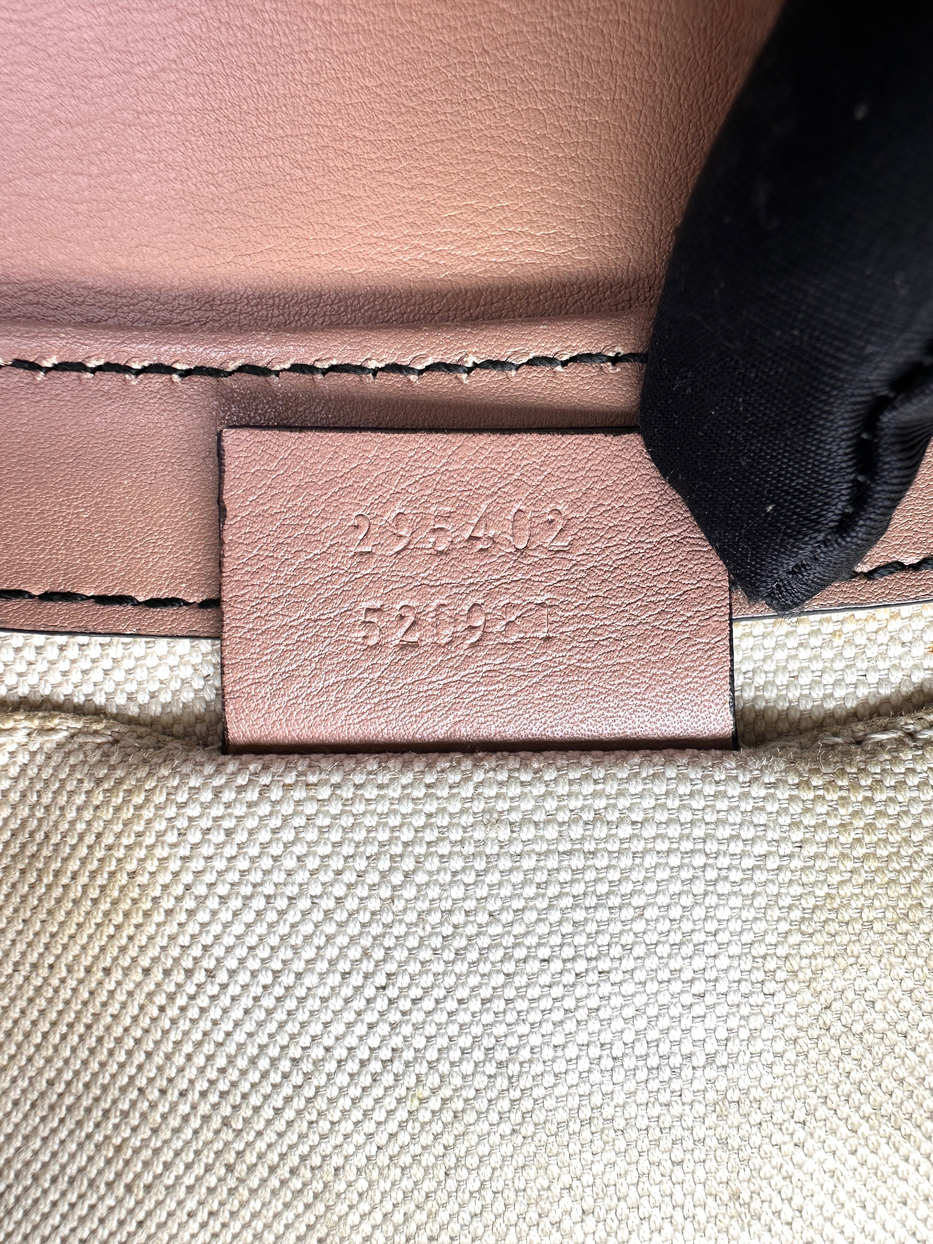 Gucci Emily Pink Guccissima Leather Shoulder Bag GG1282