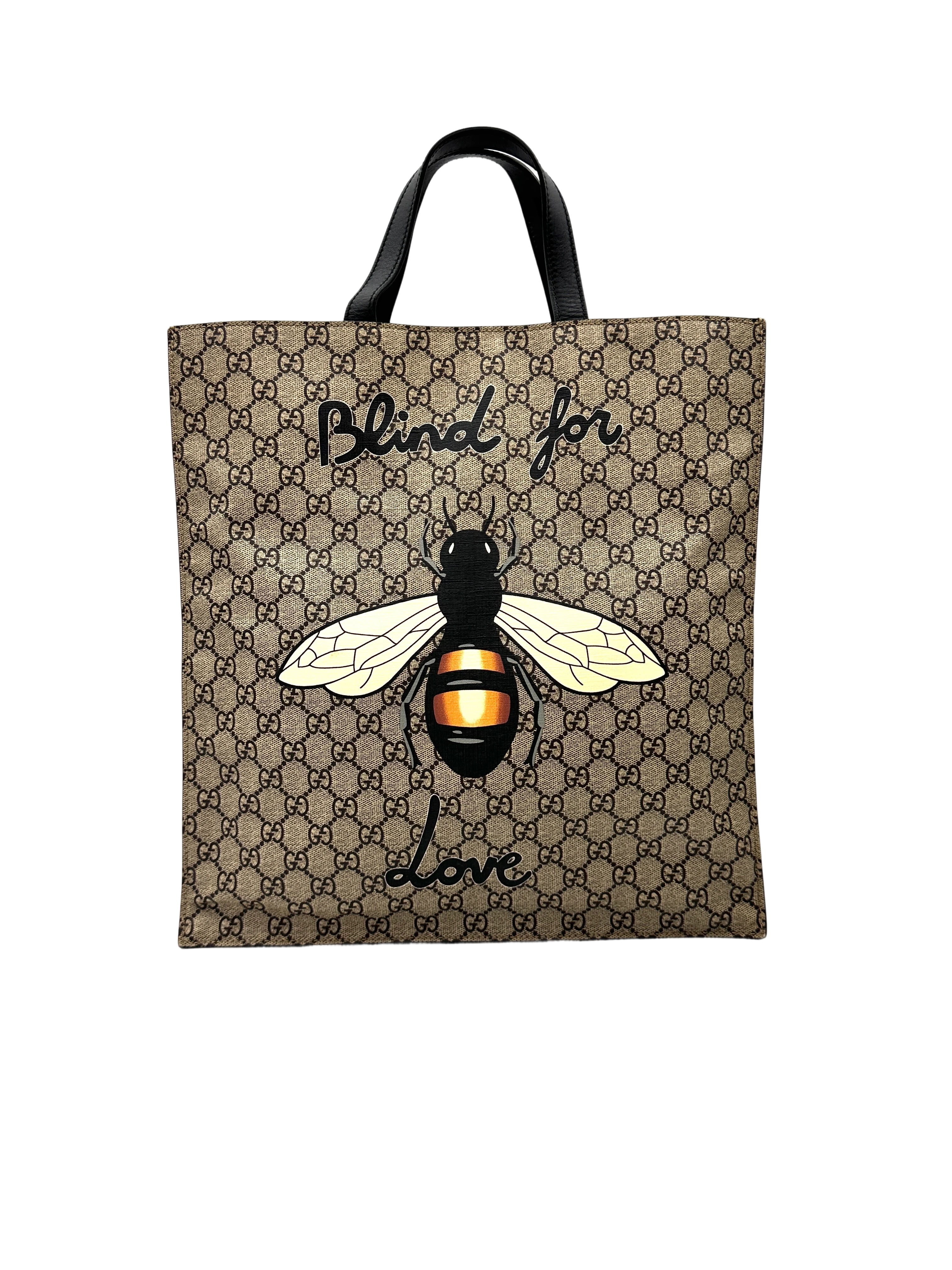 Gucci GG Supreme Canvas Blind for Love Handle Bag GG1280