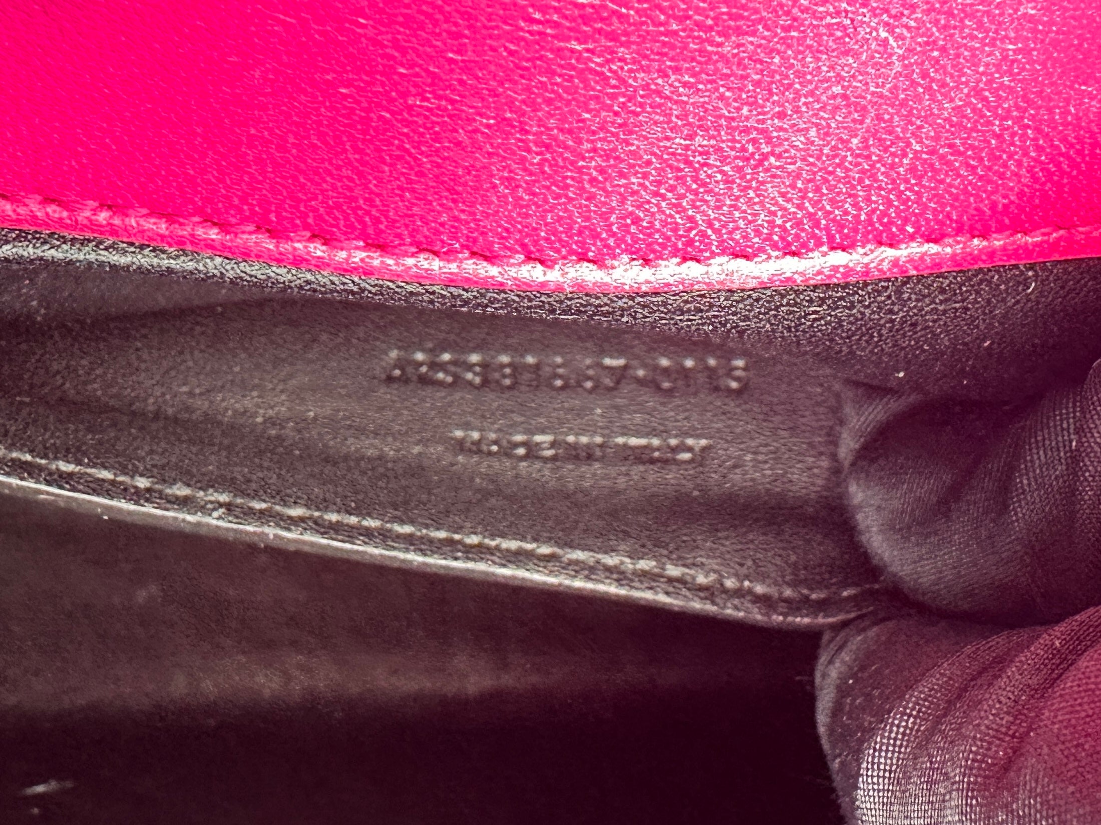 Saint Laurent Pink Quilted Leather Medium Size Envelope Shoulder Bag SL252