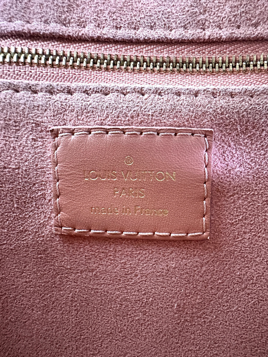 Louis Vuitton Petite Malle Souple Monogram Empreinte & Pink Leather Handle Bag LV2991