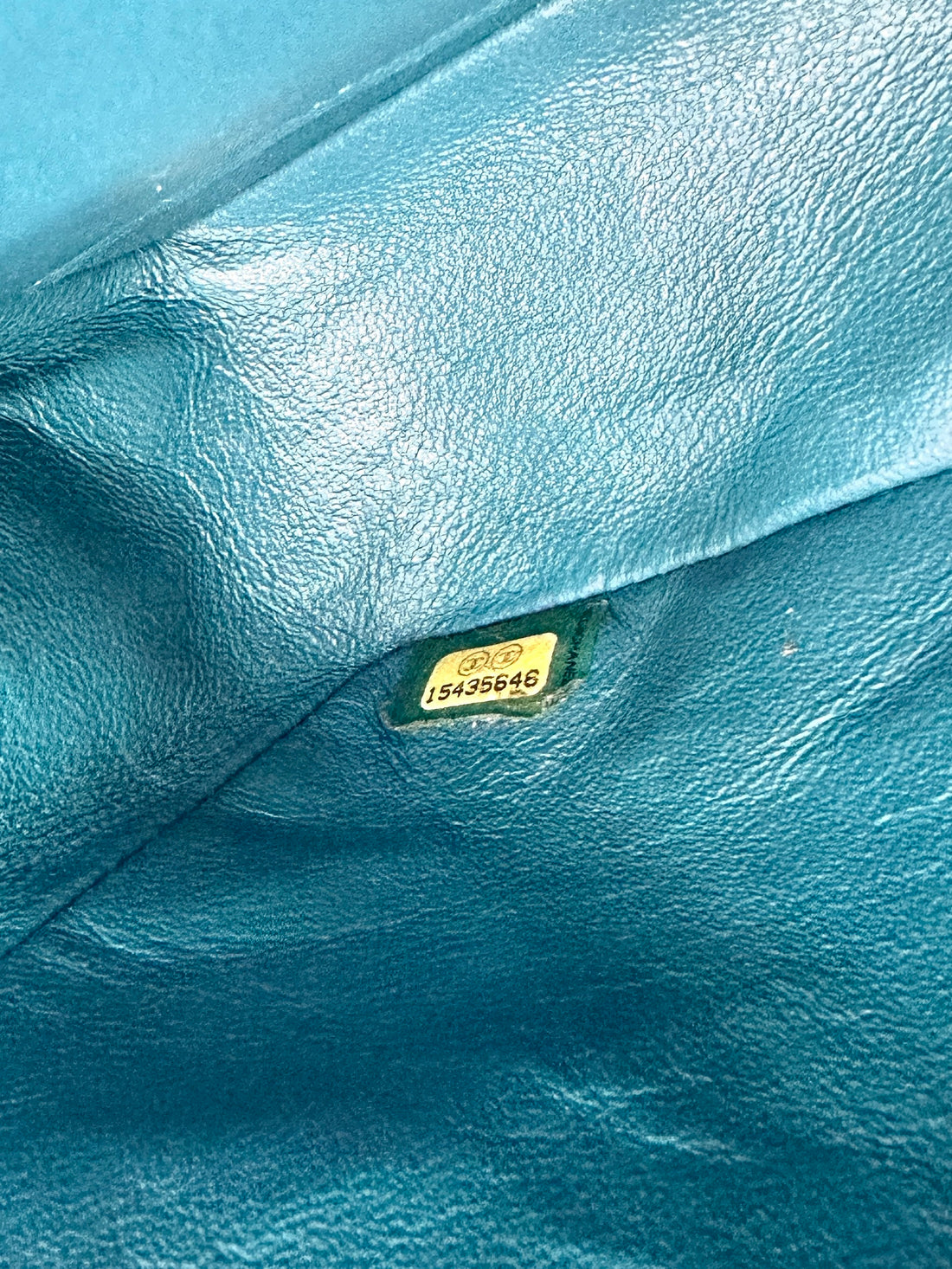 Chanel Classic Flap Blue Quilted Lambskin Medium Size Shoulder Bag With Silver Buckle(15***46) CC2134