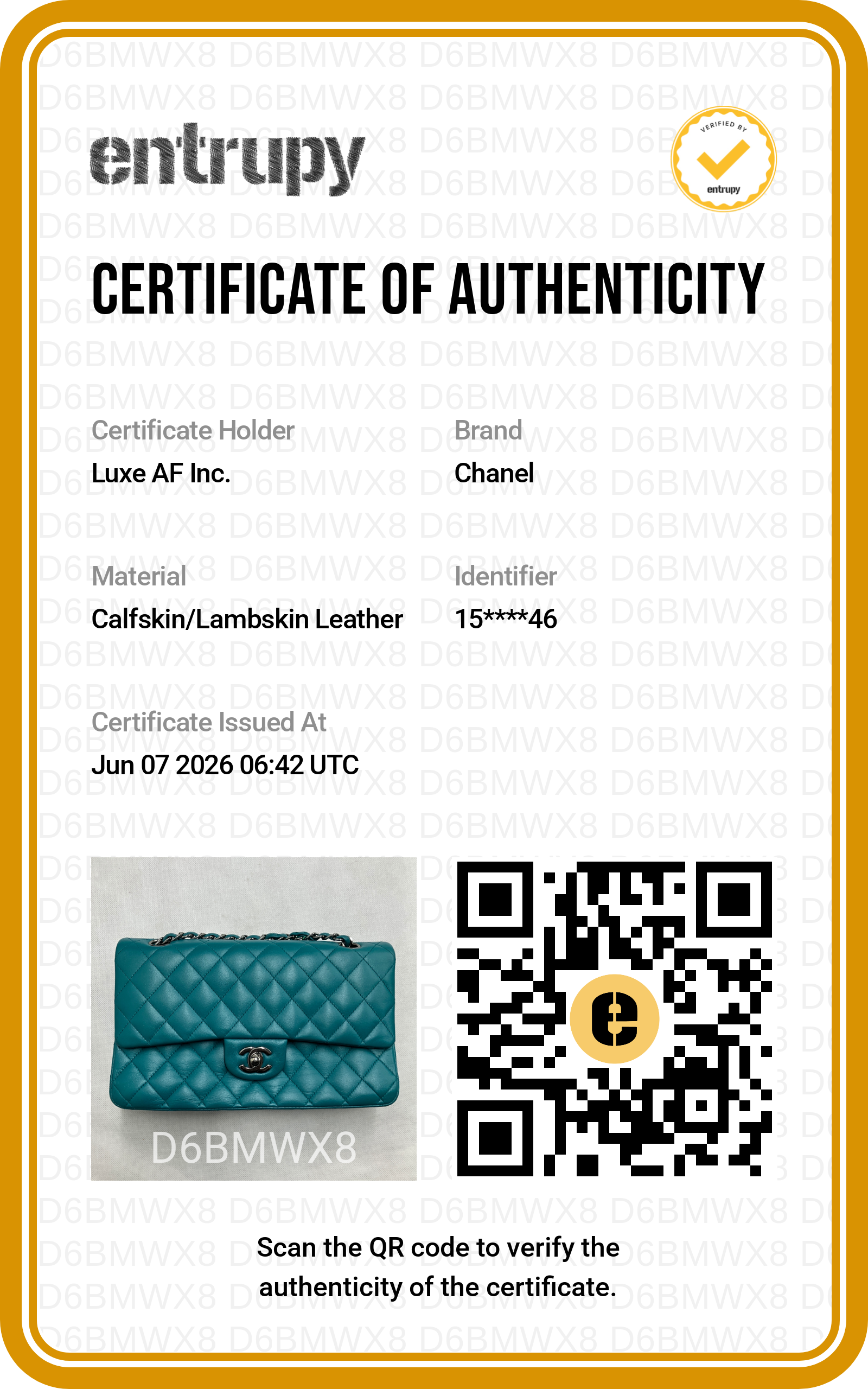 Chanel Classic Flap Blue Quilted Lambskin Medium Size Shoulder Bag With Silver Buckle(15***46) CC2134
