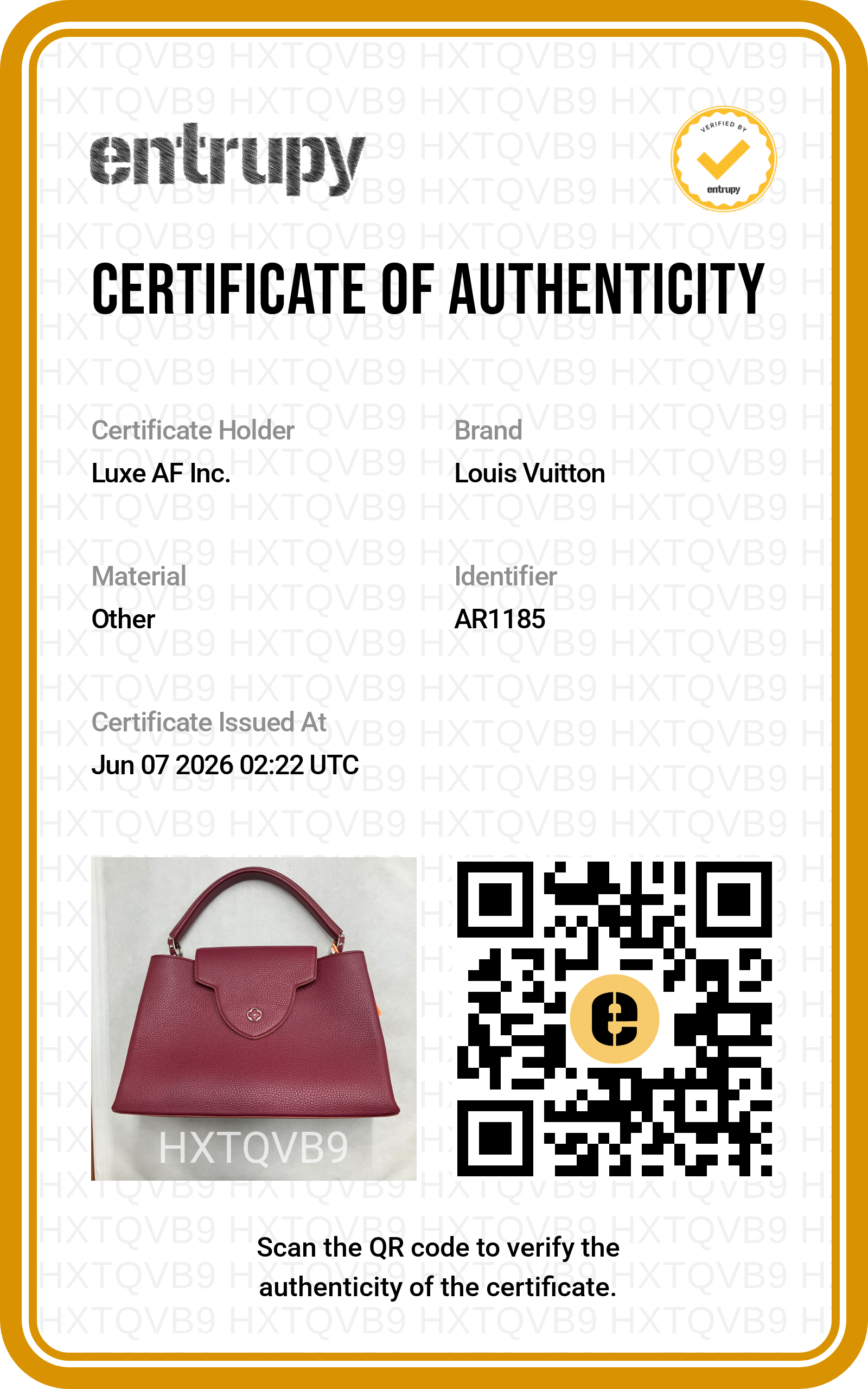 Louis Vuitton Capucines GM Red Leather Handle Bag LV2986