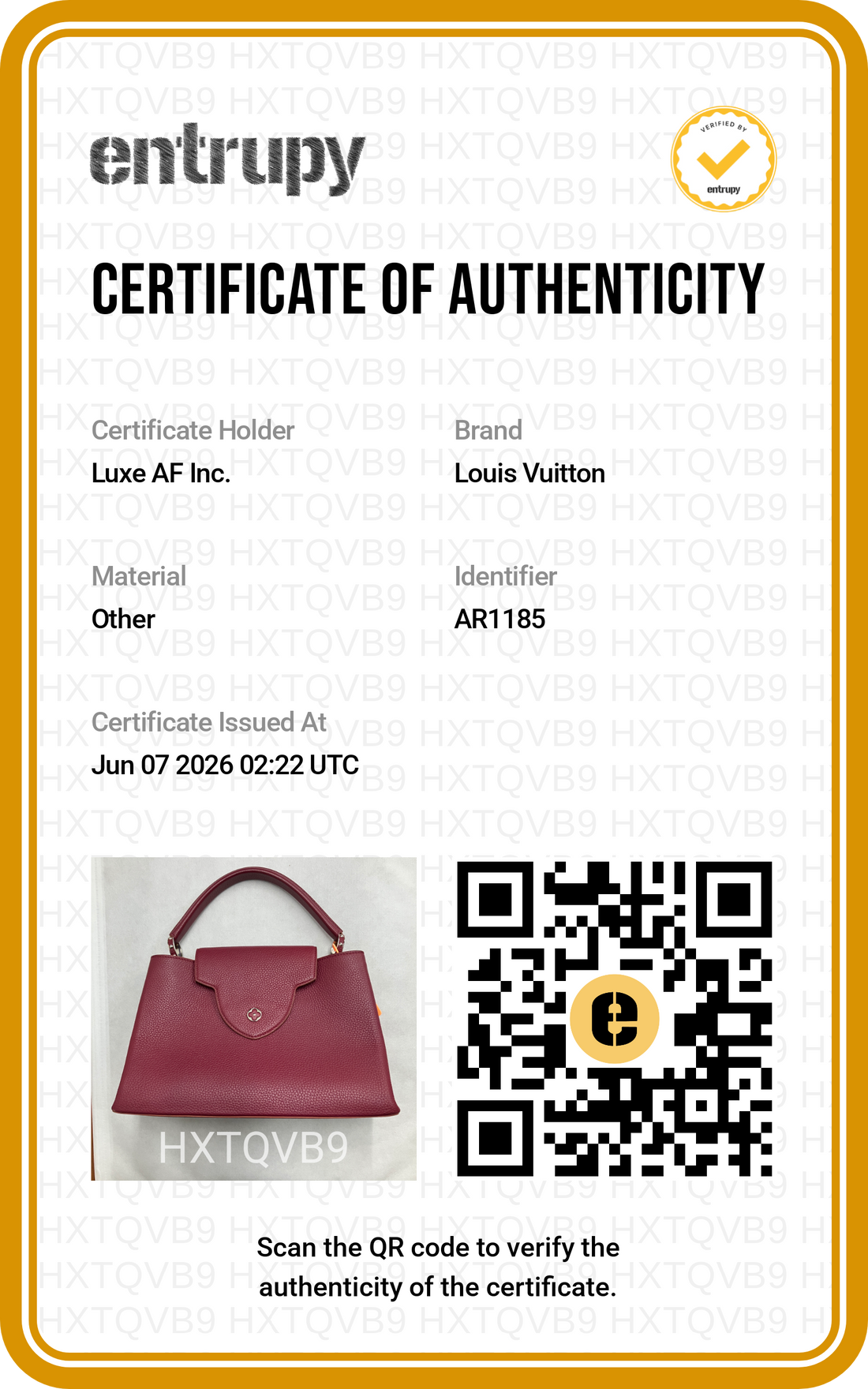 Louis Vuitton Capucines GM Red Leather Handle Bag LV2986