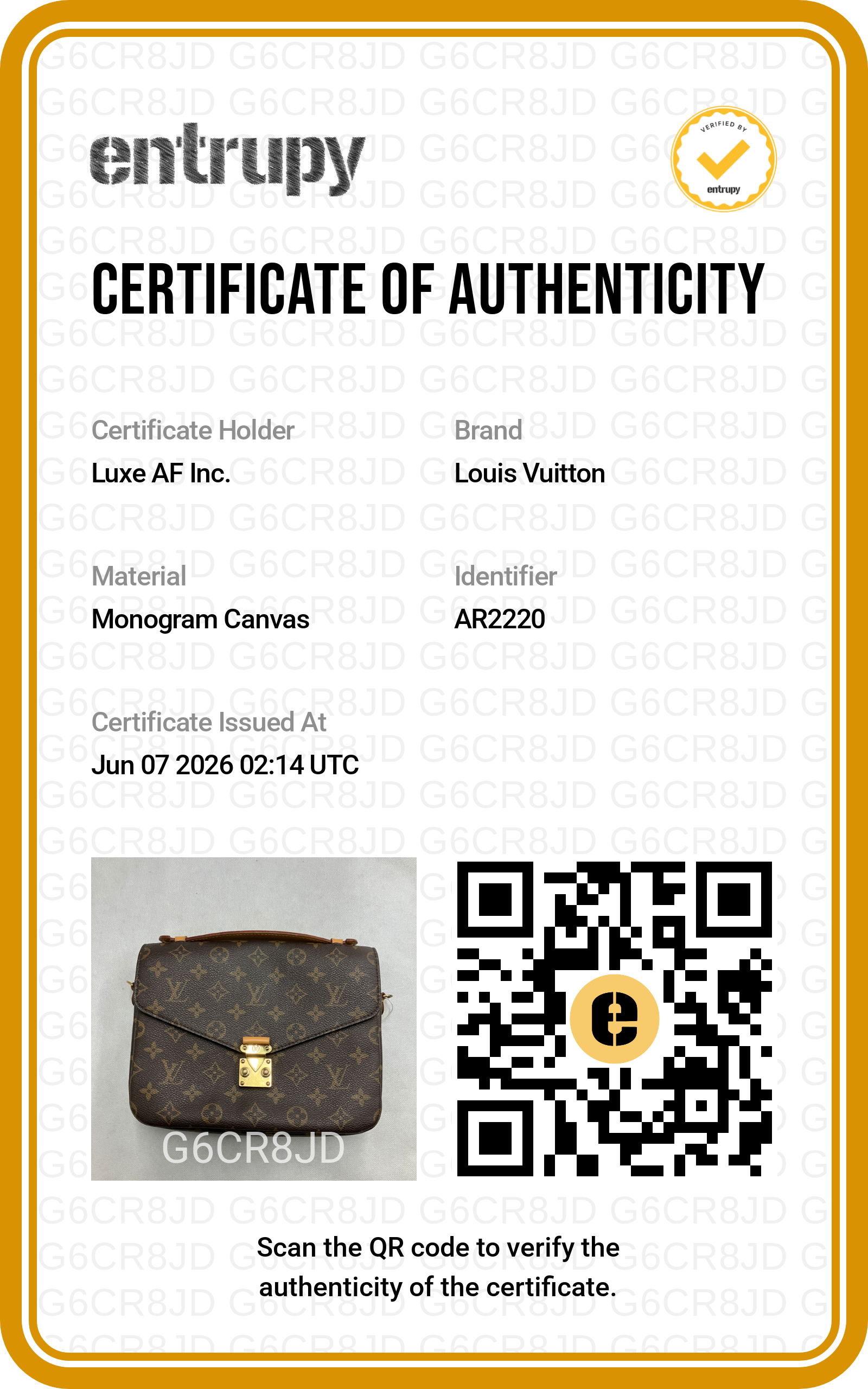 Louis Vuitton Monogram Canvas Pochette Metis LV2985