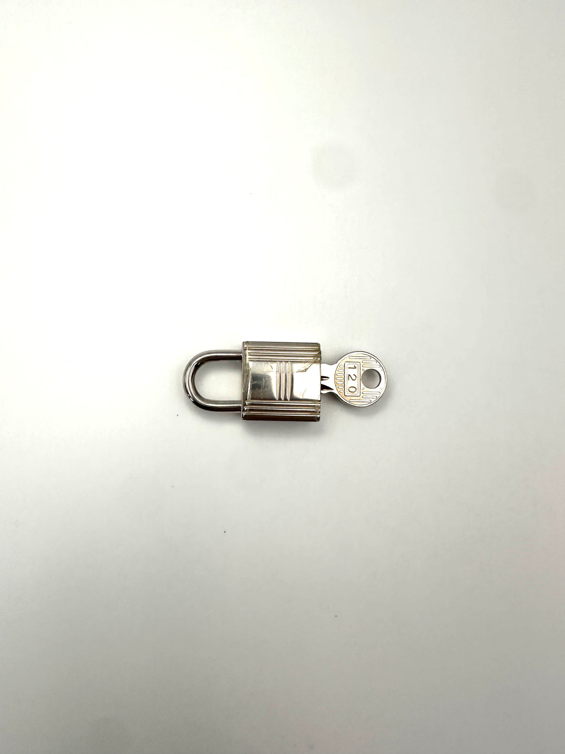Herme Picotin Lock Grey Leather Handle Bag HR124