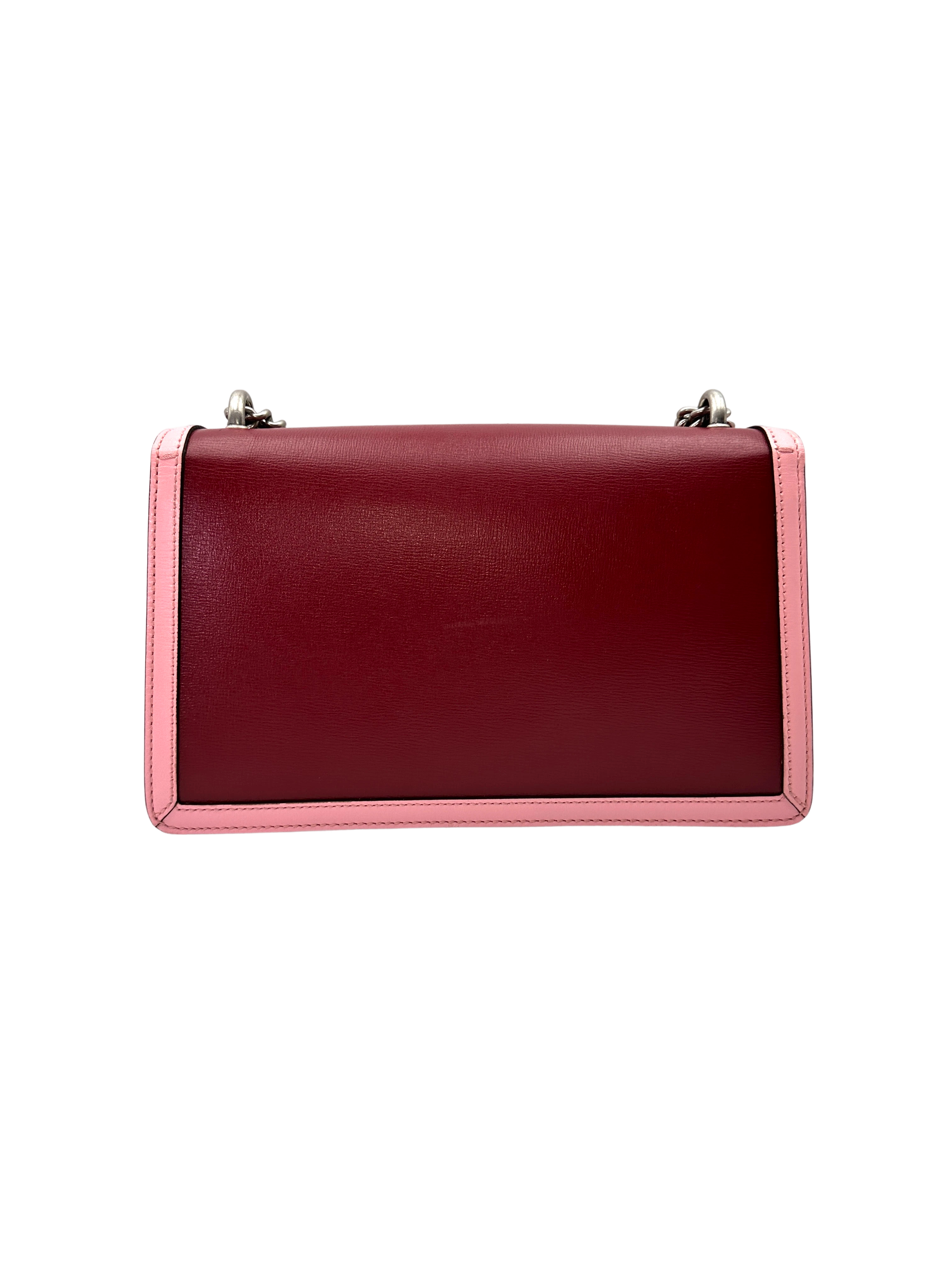 Gucci Dionysus Pink Leather Shoulder Bag GG1290