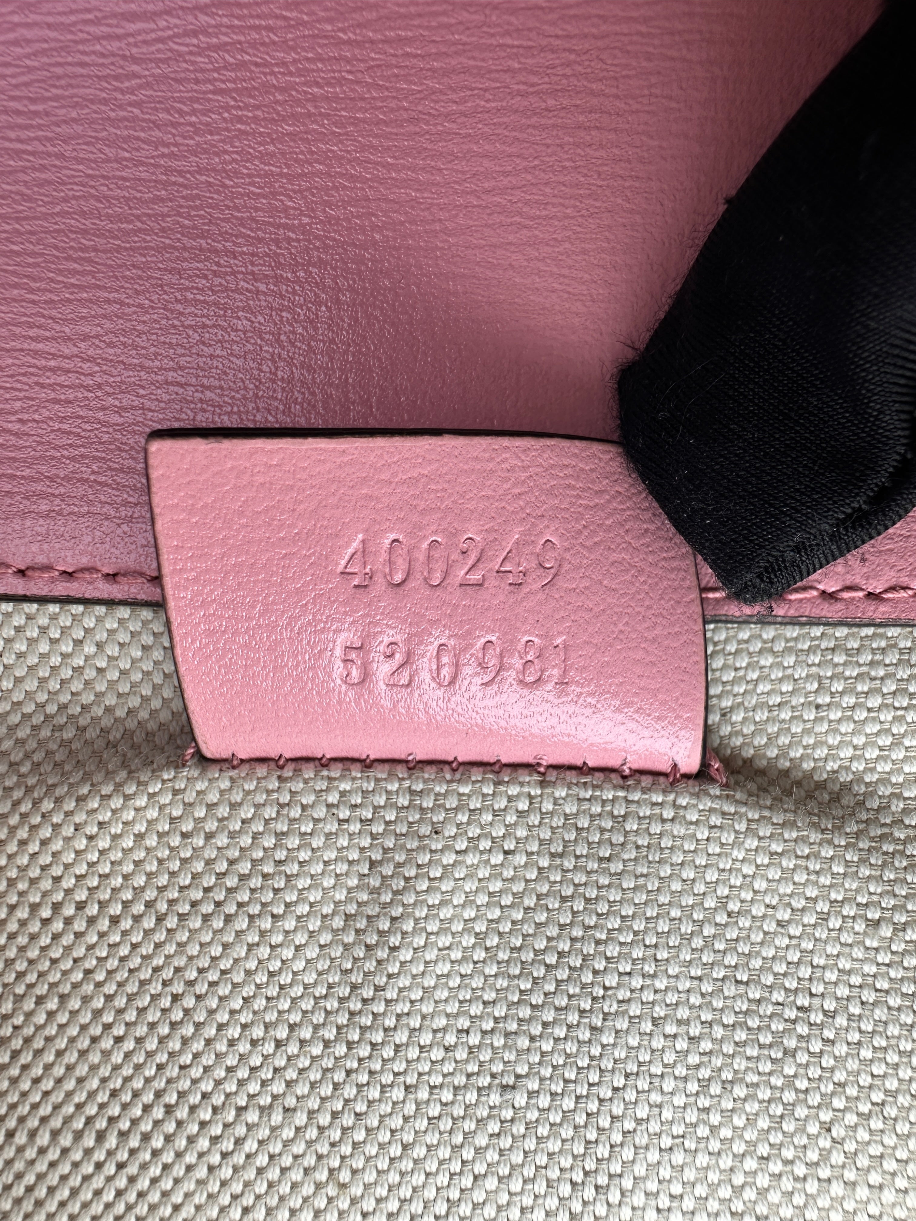Gucci Dionysus Pink Leather Shoulder Bag GG1290