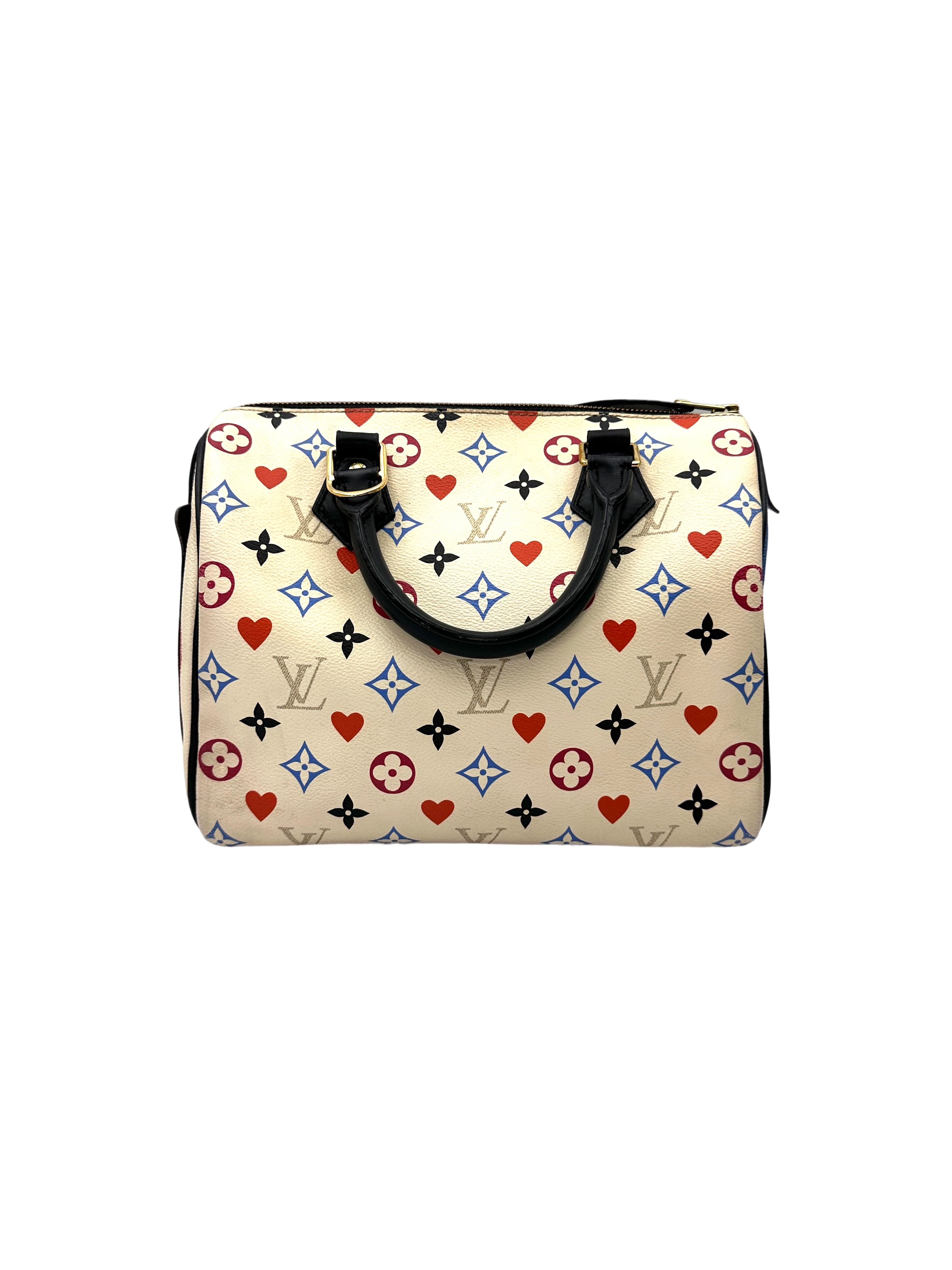 Louis Vuitton Game On Speedy25 Monogram Handle Bag LV3000