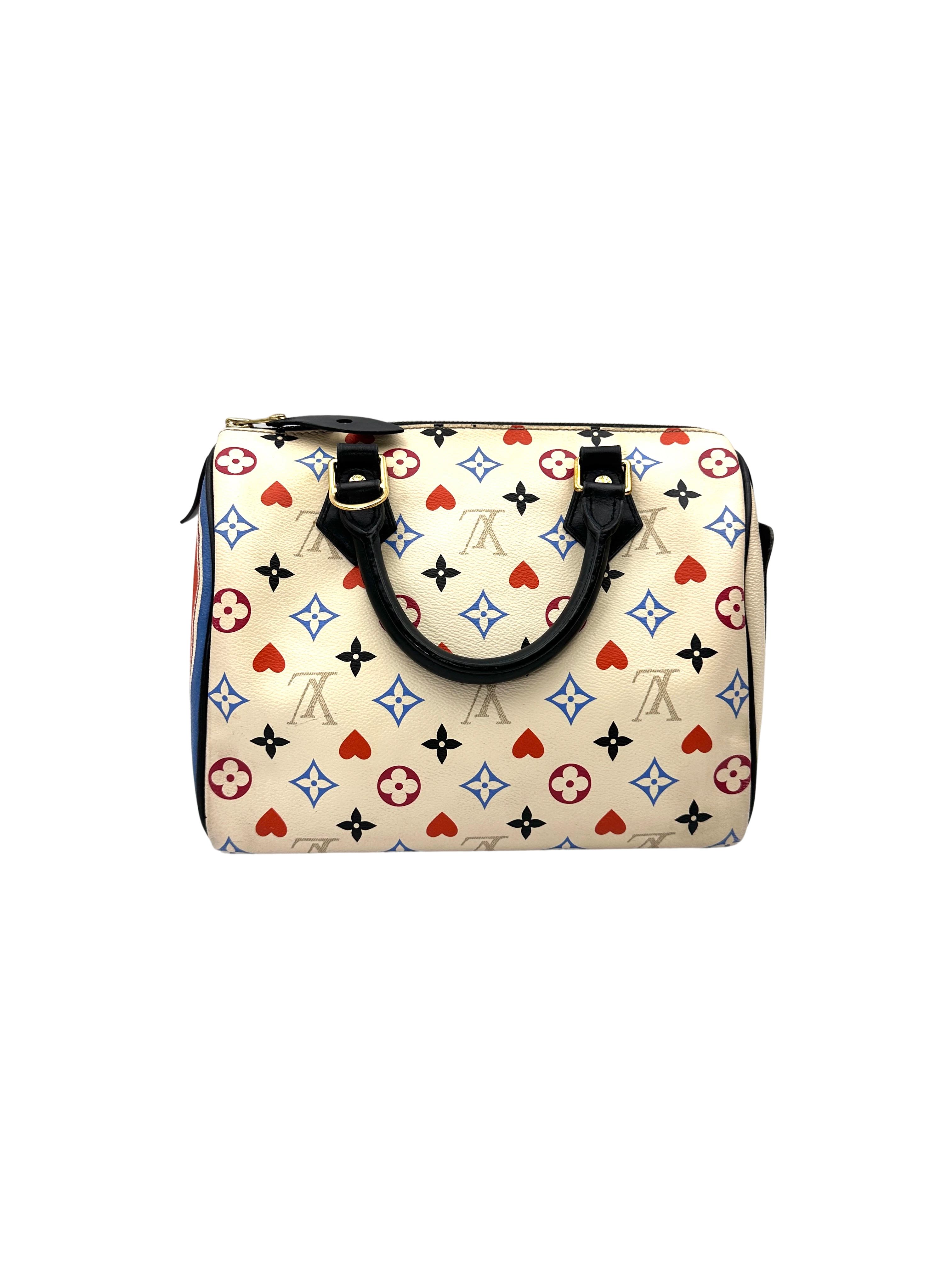 Louis Vuitton Game On Speedy25 Monogram Handle Bag LV3000