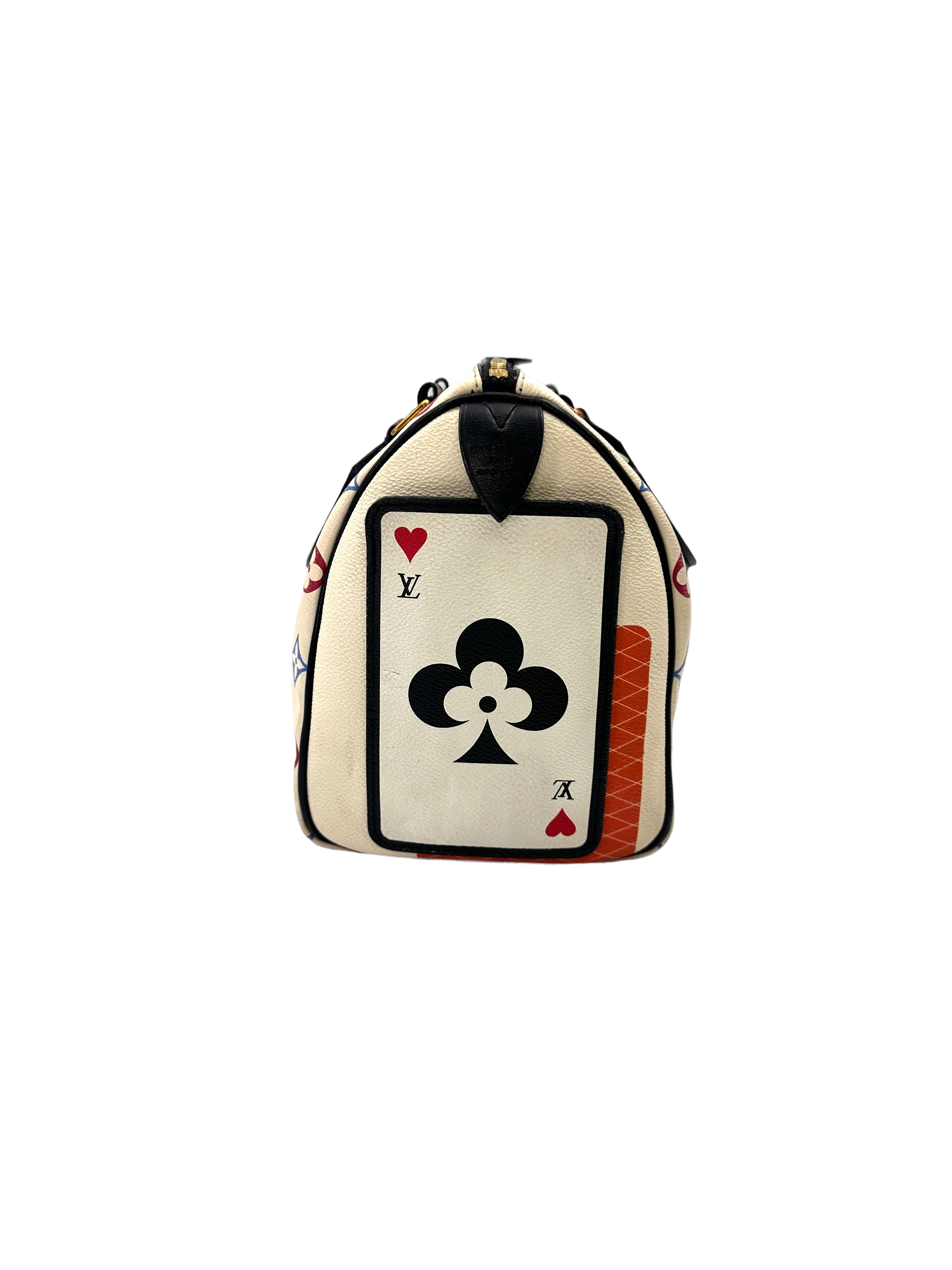 Louis Vuitton Game On Speedy25 Monogram Handle Bag LV3000