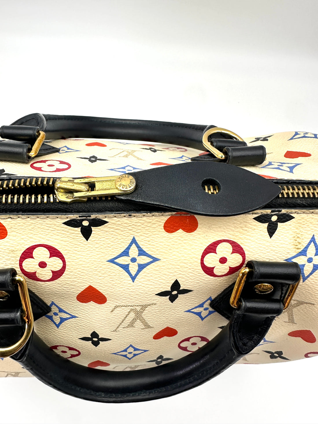 Louis Vuitton Game On Speedy25 Monogram Handle Bag LV3000