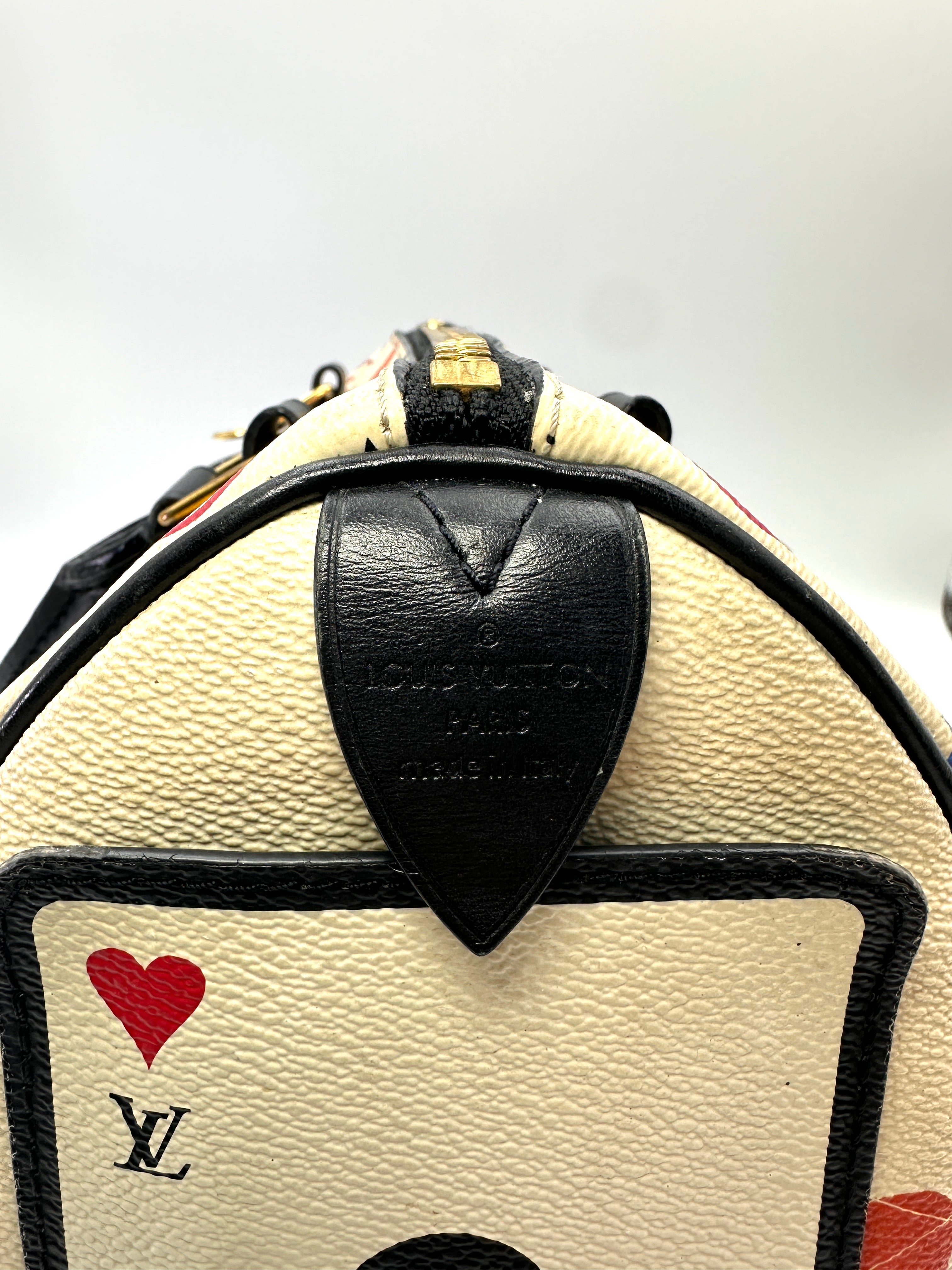 Louis Vuitton Game On Speedy25 Monogram Handle Bag LV3000