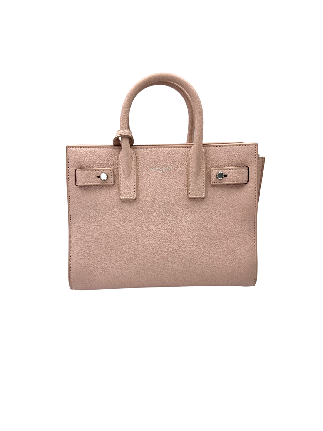 Saint Laurent Sac de Jour Light Pink Leather Small Size Handle Bag SL255