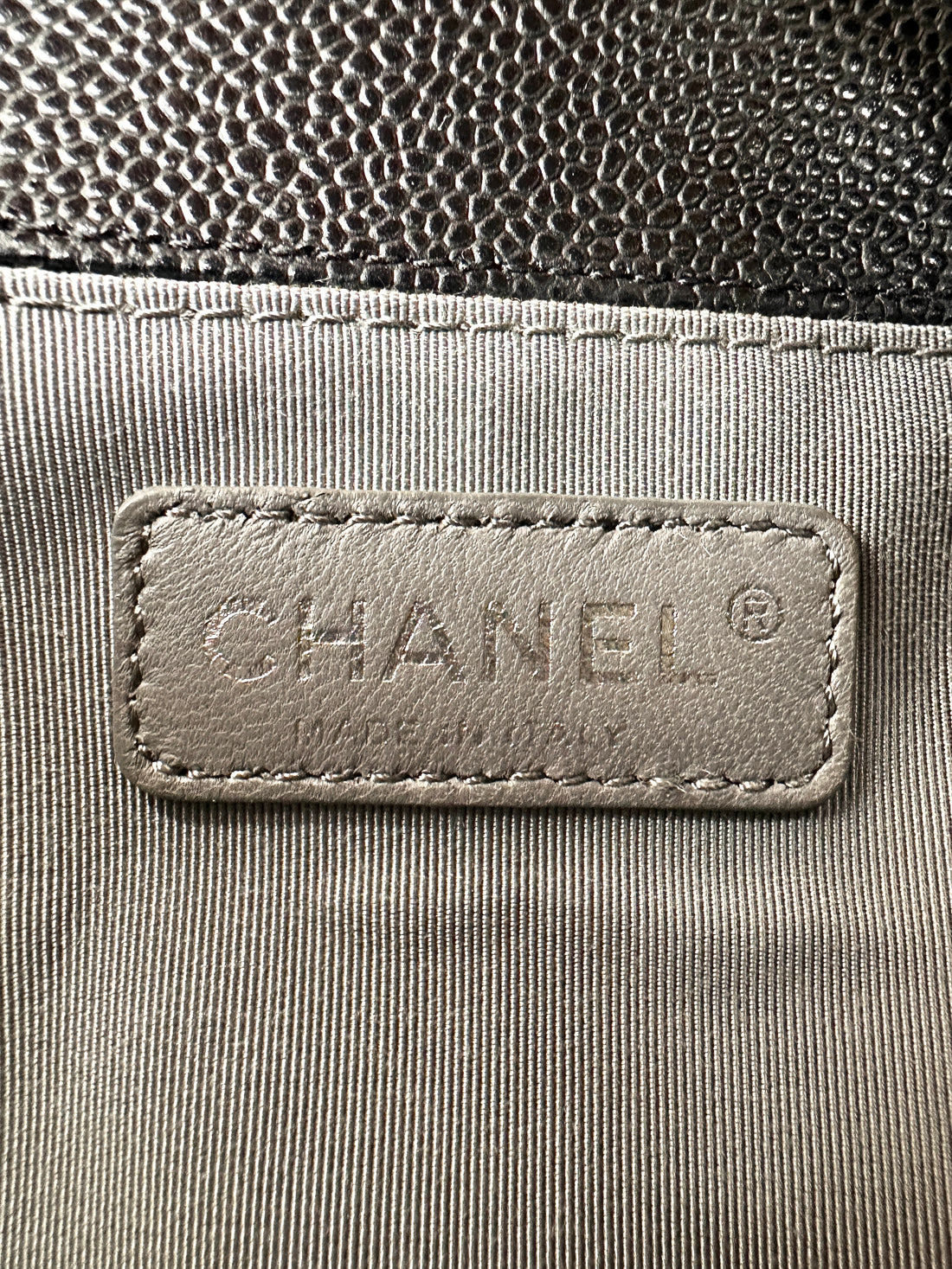 Chanel LeBoy Black Quilted Leather Flap Bag With Silver Buckle(17***04) CC2140