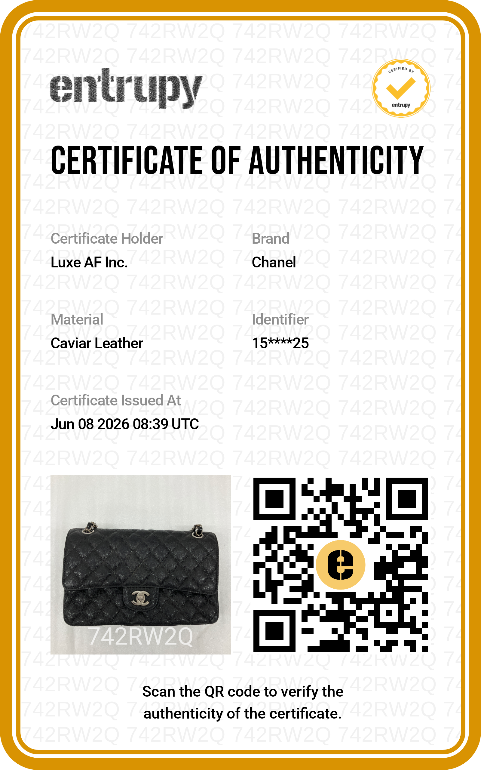 Chanel Classic Flap Black Quilted Leather Medium Size Shoulder Bag(15***25) CC2139