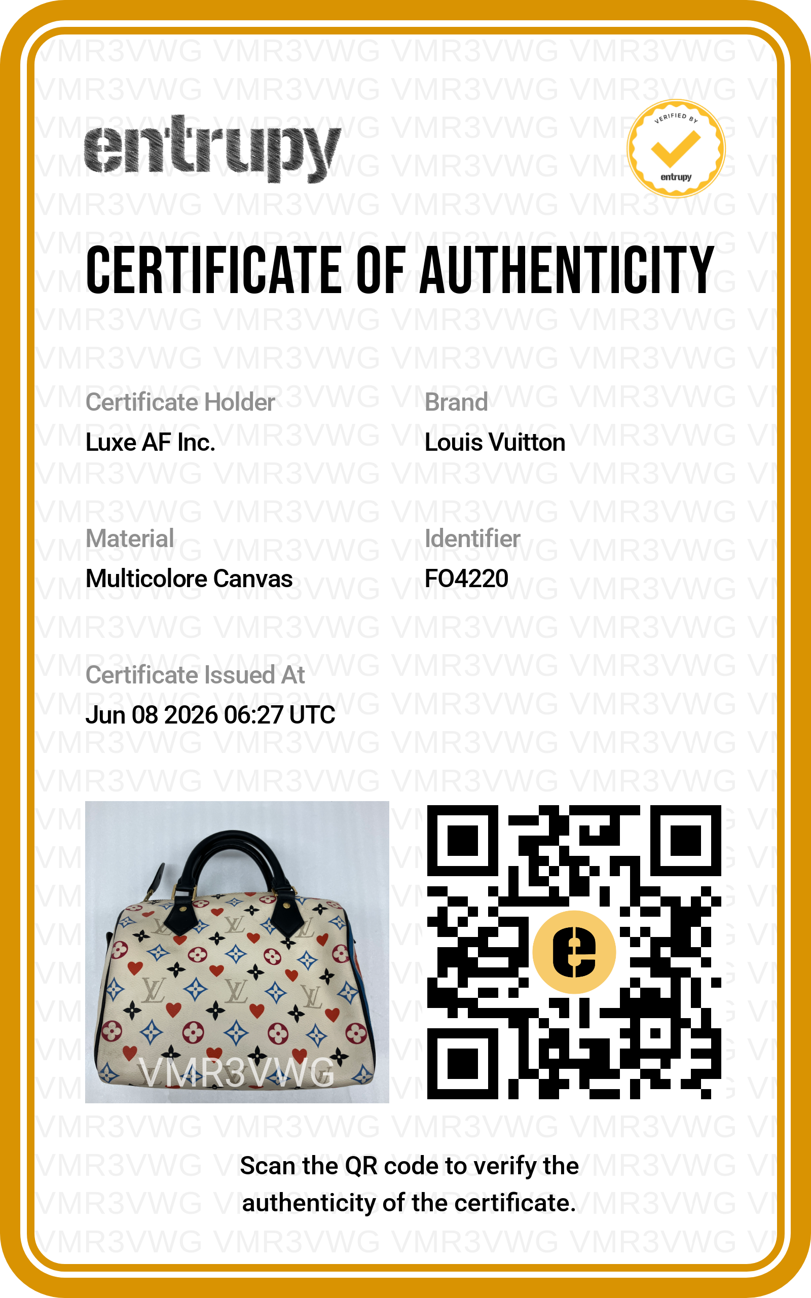 Louis Vuitton Game On Speedy25 Monogram Handle Bag LV3000