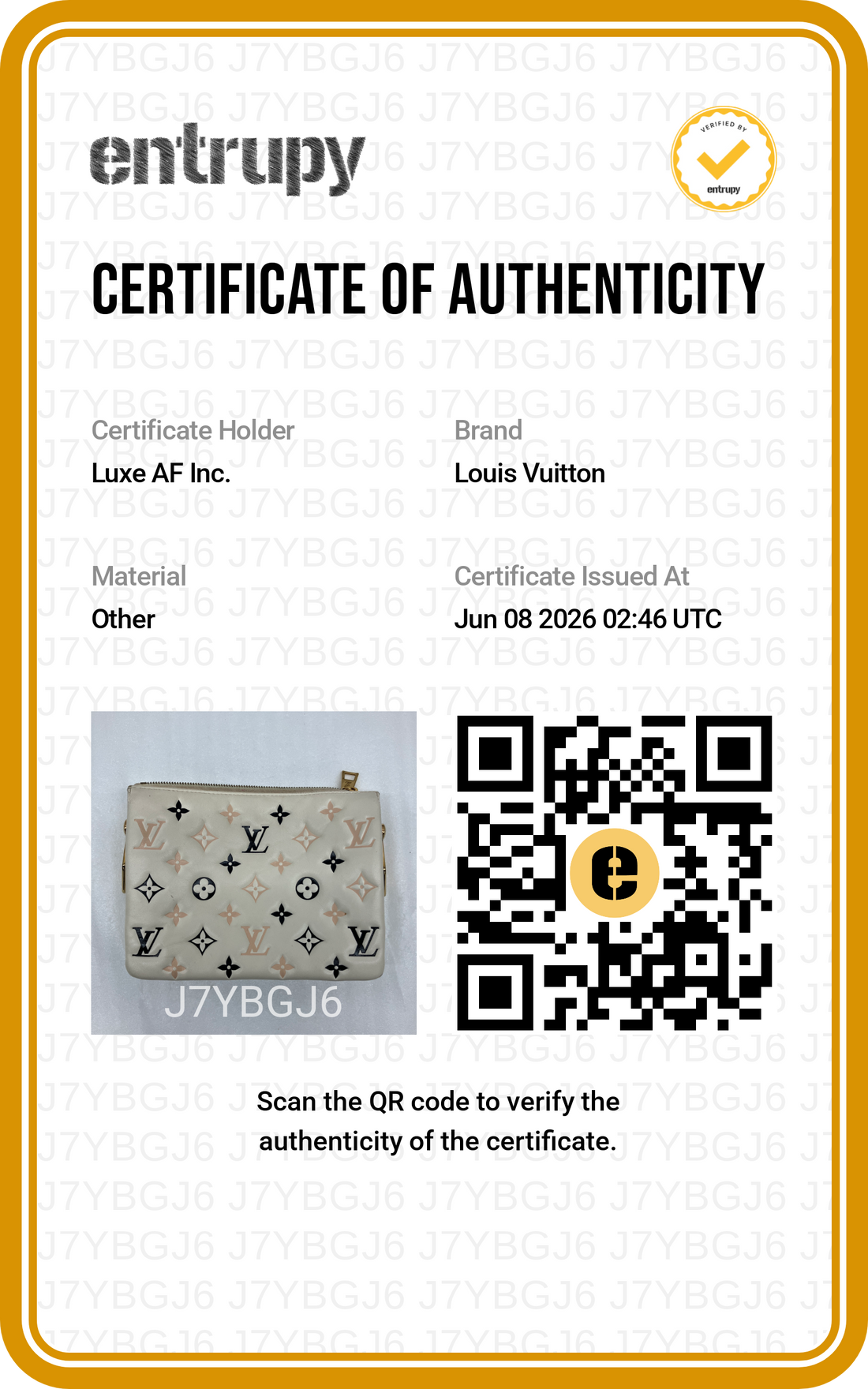 Louis Vuitton Coussin BB Tricolor Monogram Embossed Puffy Leather Shoulder Bag LV3035