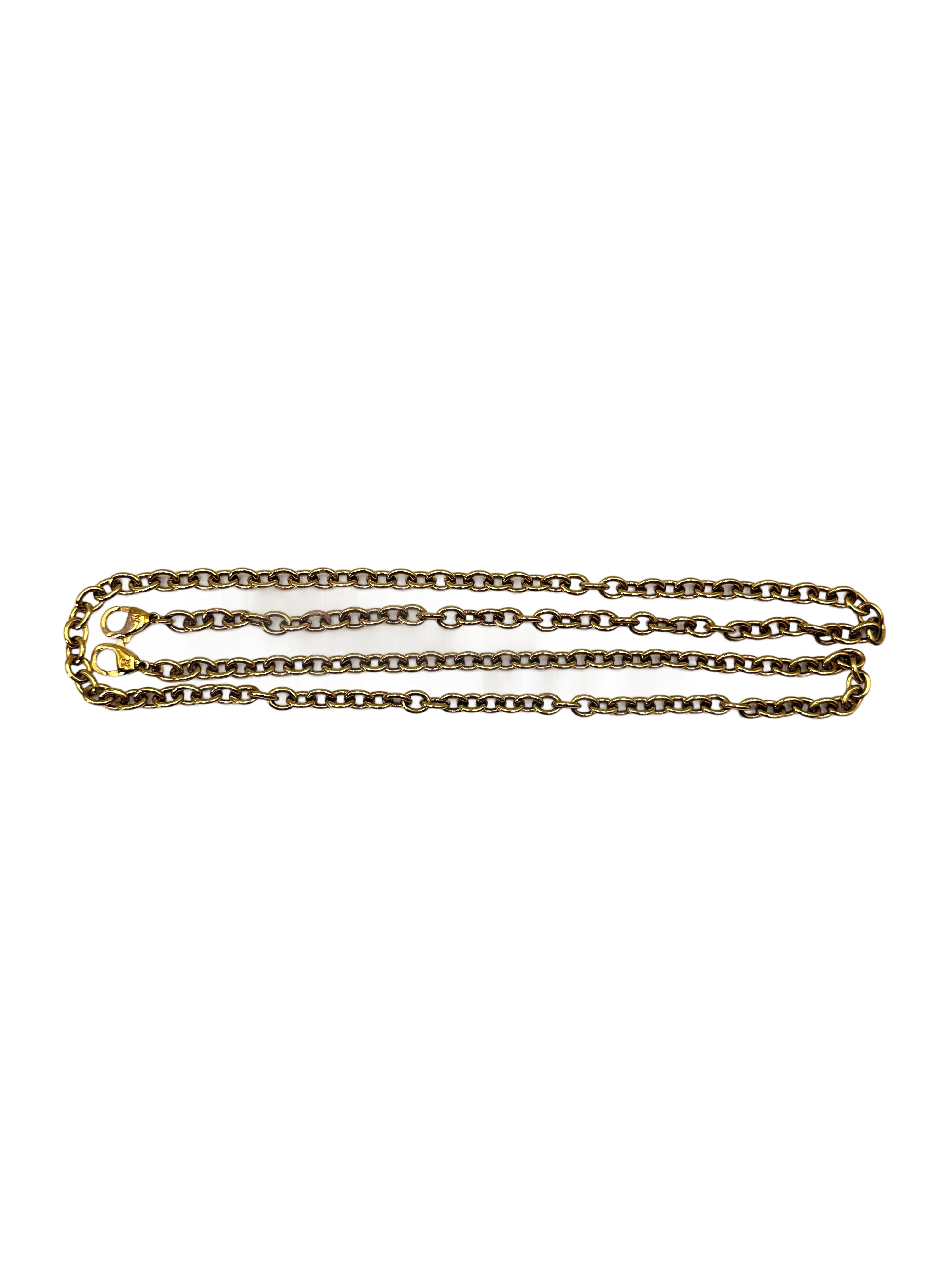 Louis Vuitton Vavin Damier Ebene & Beige Leather Canvas Wallet On Chain LV3004