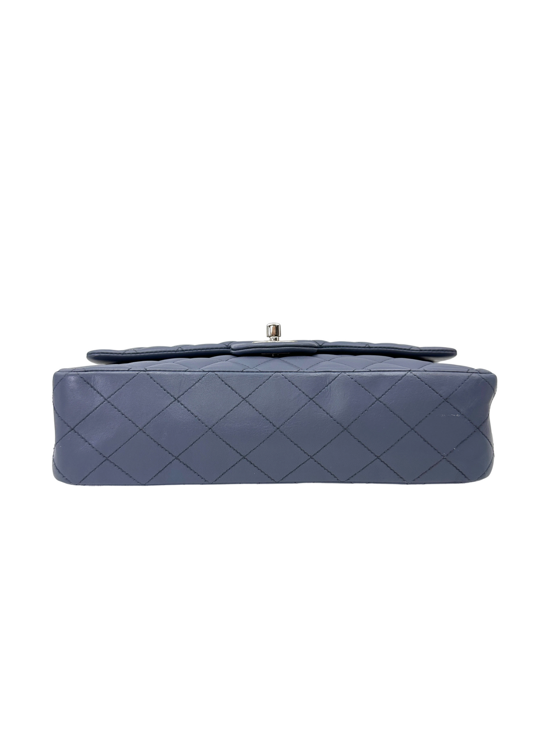 Chanel Classic Flap Navy Quilted Lambskin Medium Size Shoulder Bag(16***35) CC2141