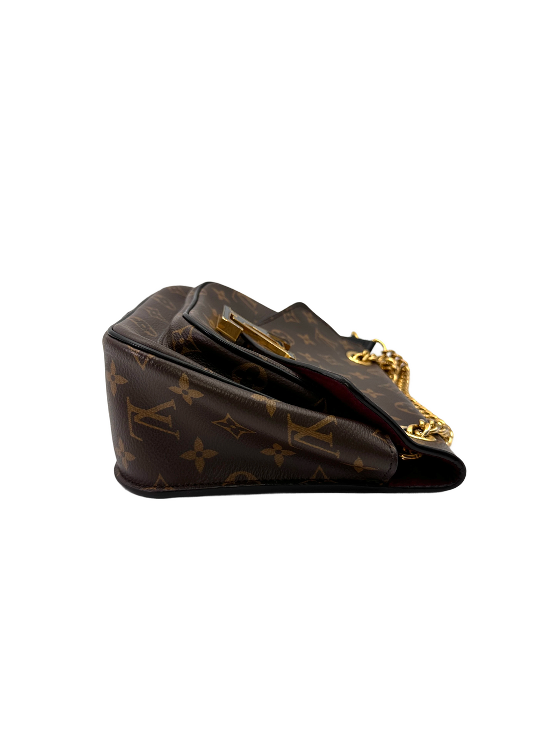 Louis Vuitton Passy Monogram Canvas Chain Shoulder Bag LV3003