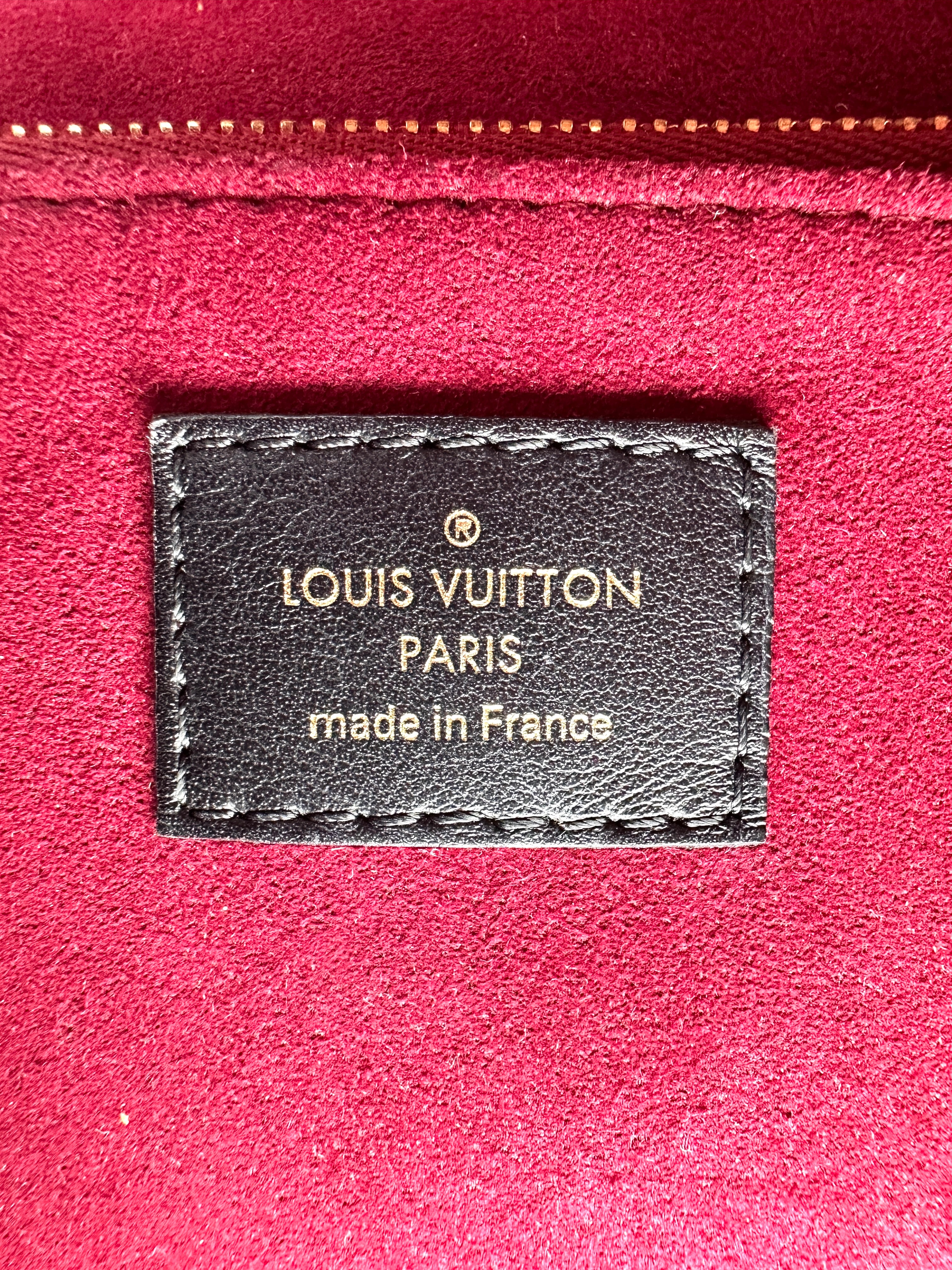 Louis Vuitton Passy Monogram Canvas Chain Shoulder Bag LV3003