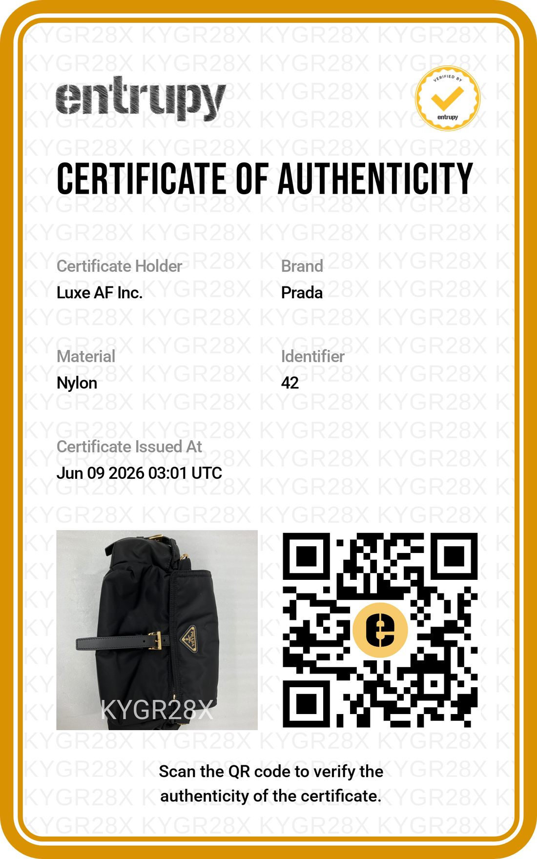 Prada Explore Black Nylon Messenger Bag PRC
