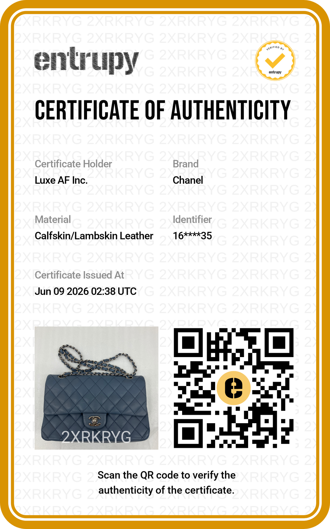 Chanel Classic Flap Navy Quilted Lambskin Medium Size Shoulder Bag(16***35) CC2141