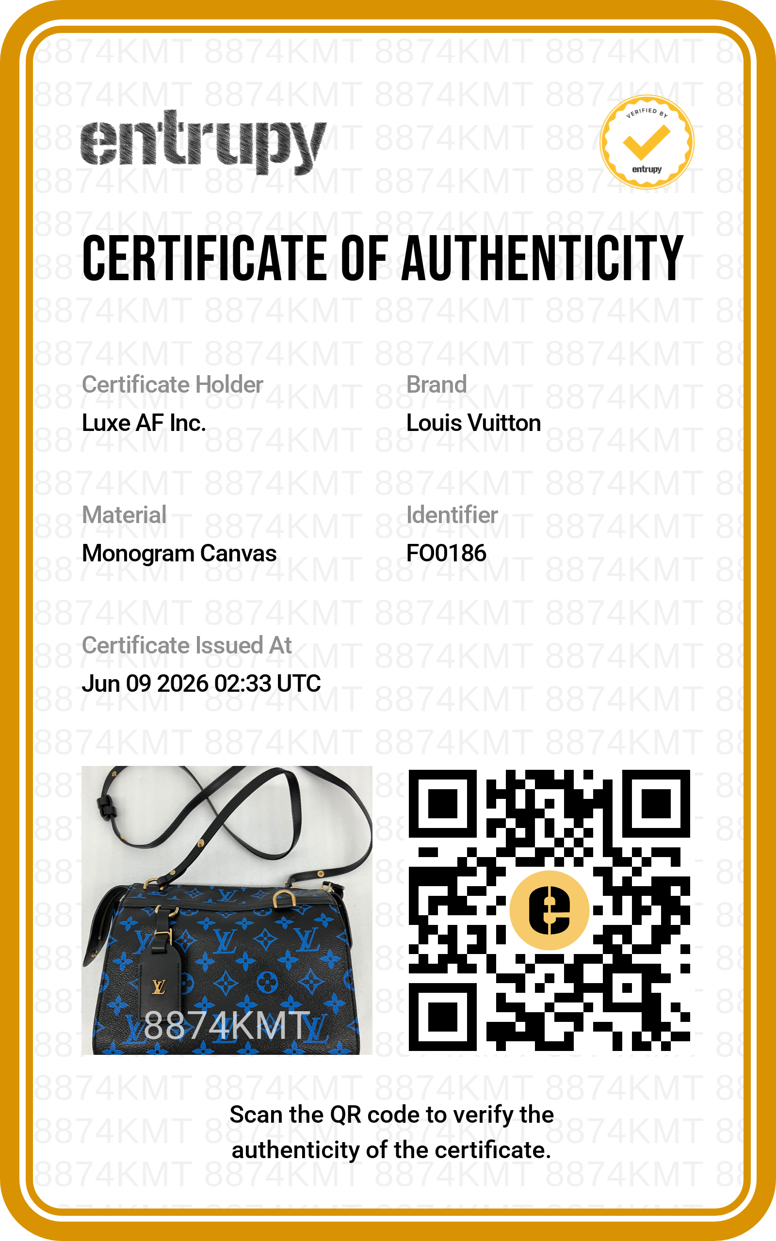 Louis Vuitton Speedy25 Amazon Black/Blue Monogram Shoulder Bag LV3054