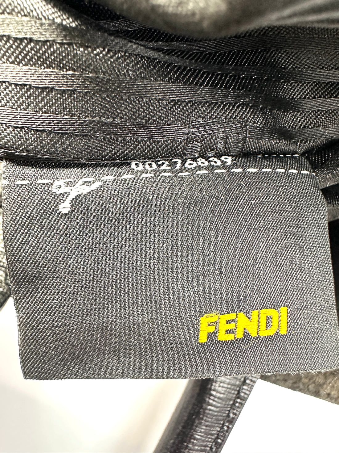 Fendi 2Jours Black Leather Handle Bag FF122