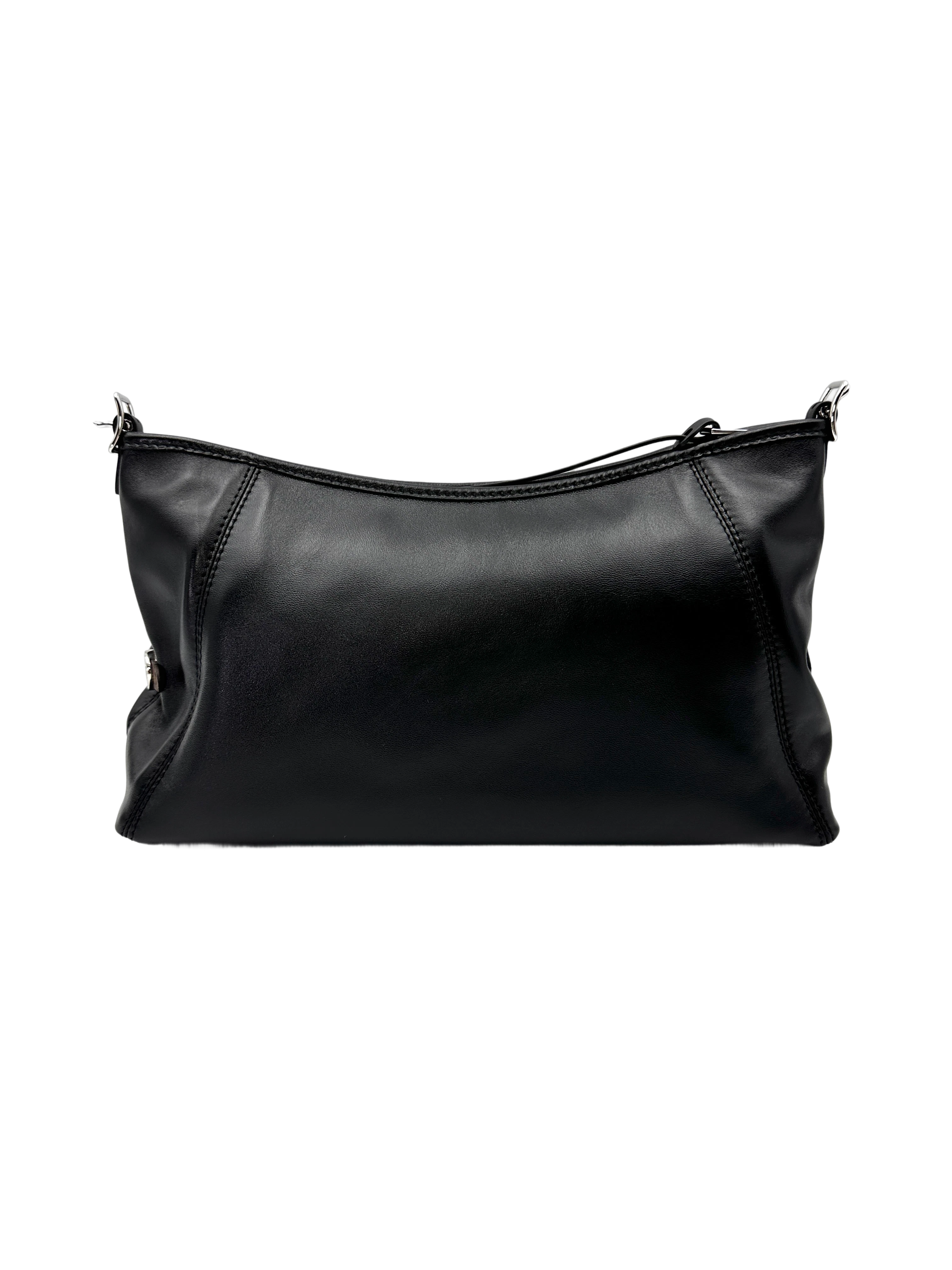 Louis Vuitton Carryall Black Lambskin Shoulder Bag LVN